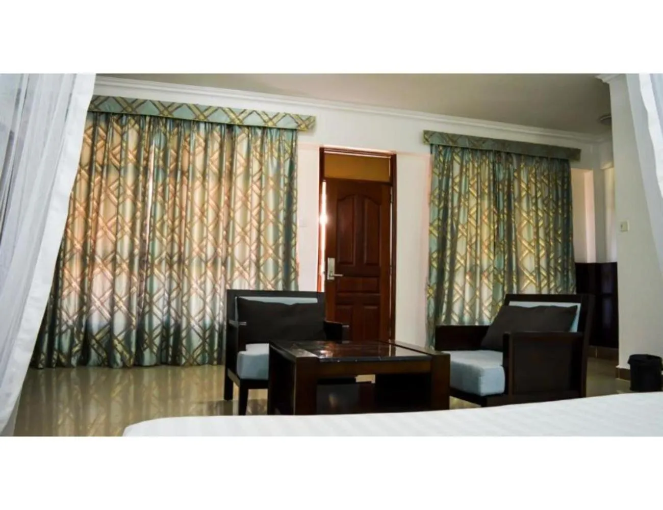 Seating area in Sky Hotel Nairobi