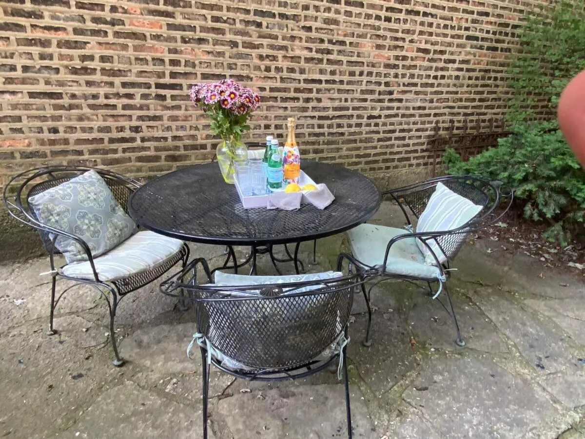 Patio in The Villa Toscana