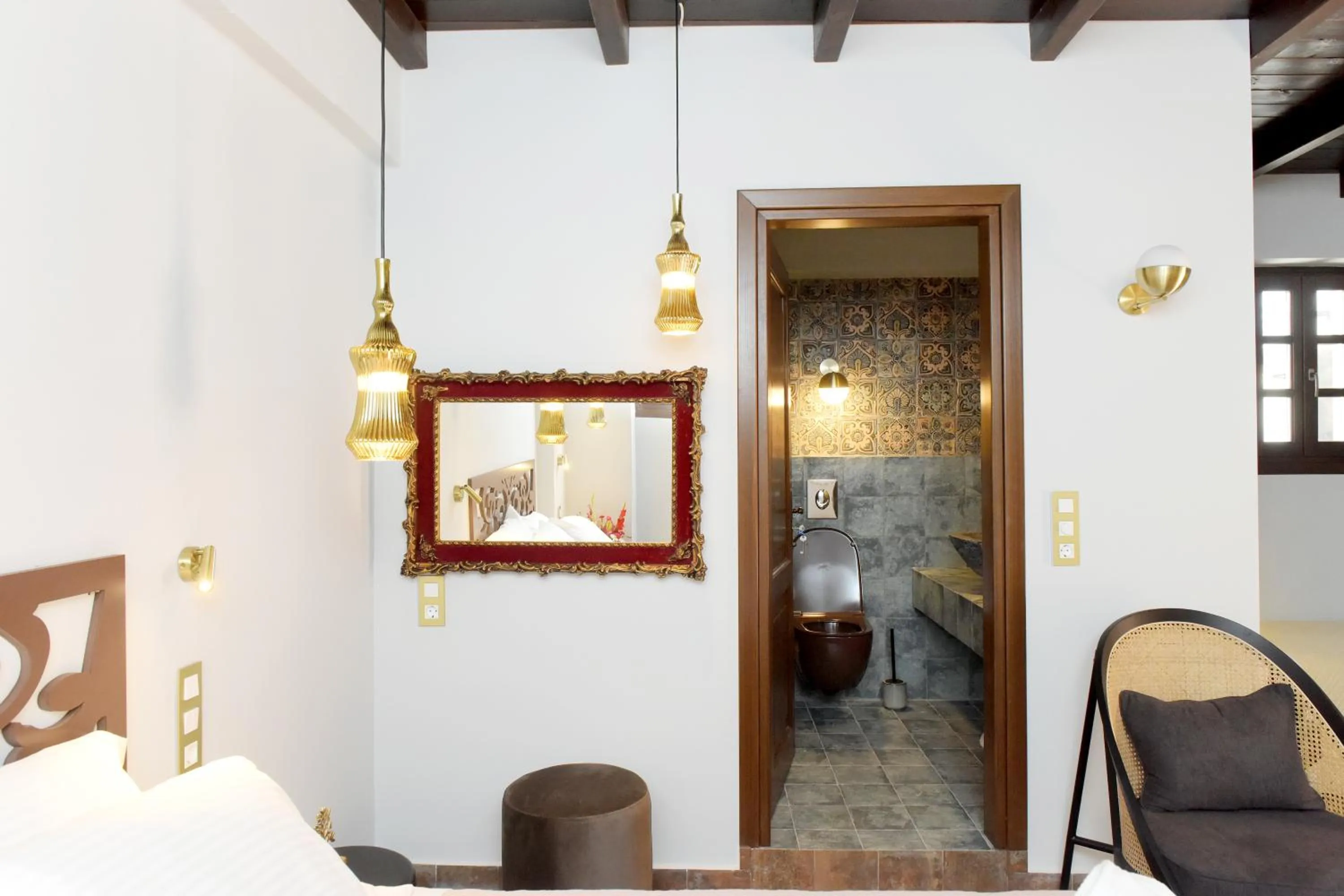 Bathroom in Elaia-Fos