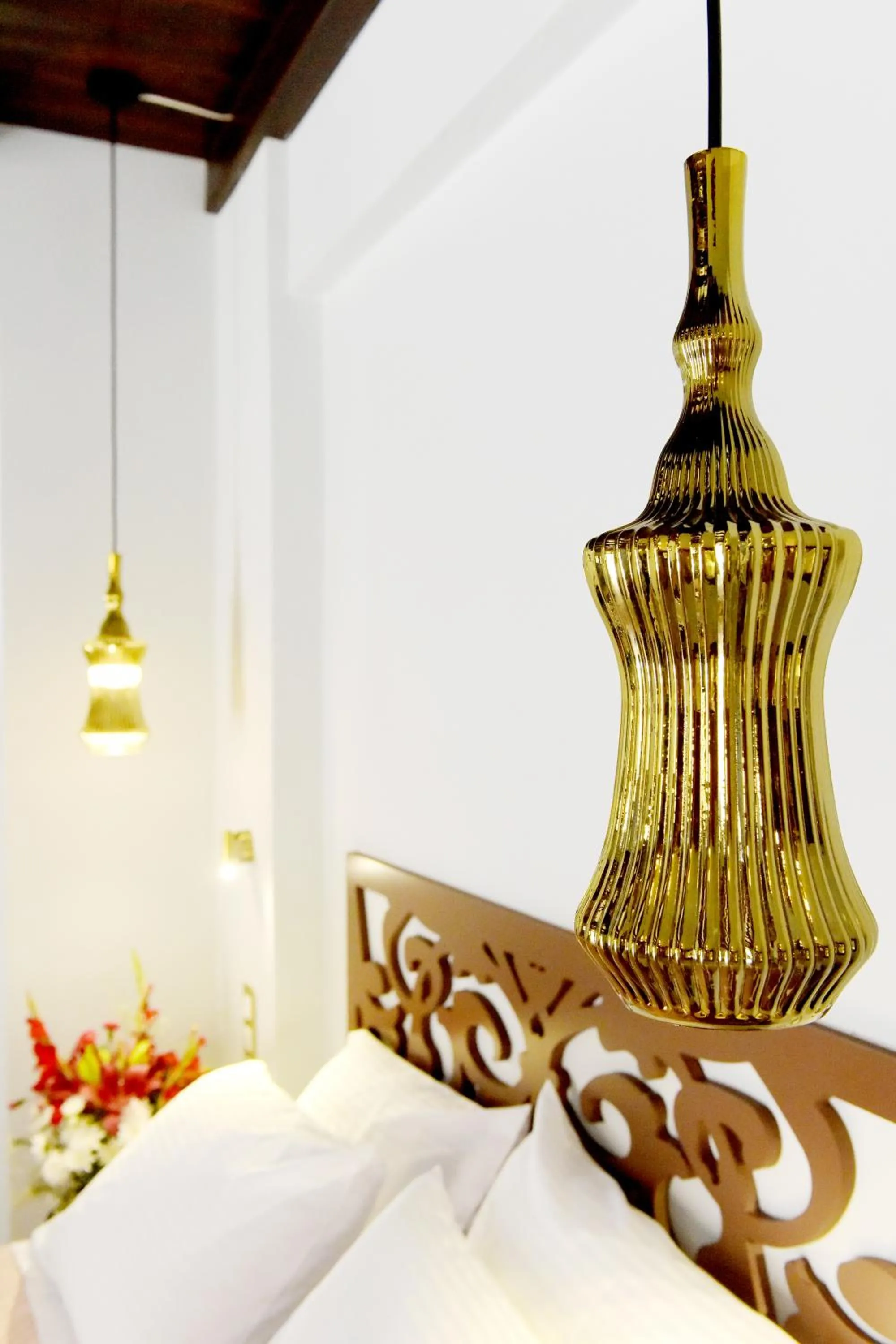 Decorative detail, Bed in Elaia-Fos