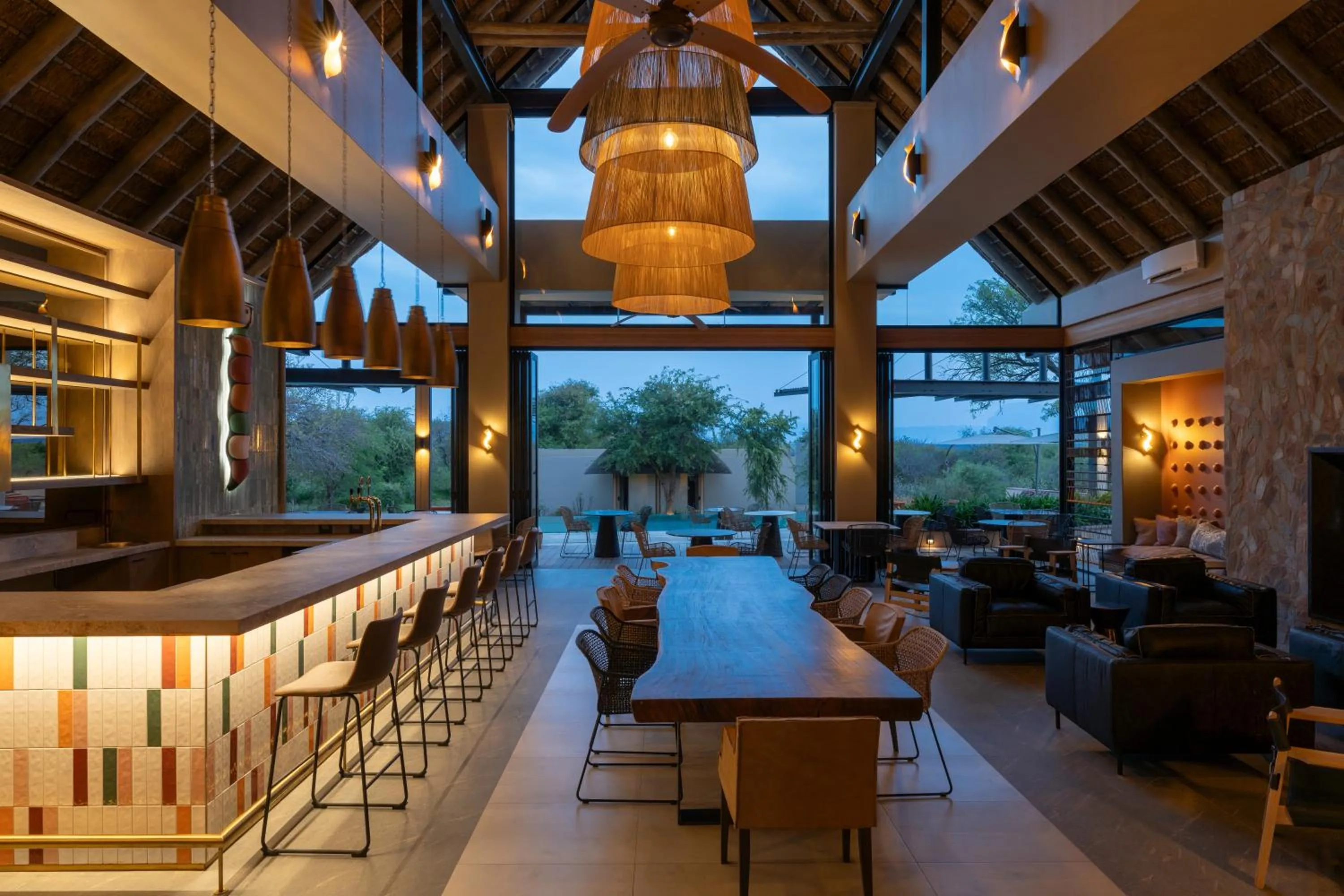 Restaurant/places to eat in Radisson Safari Hotel Hoedspruit