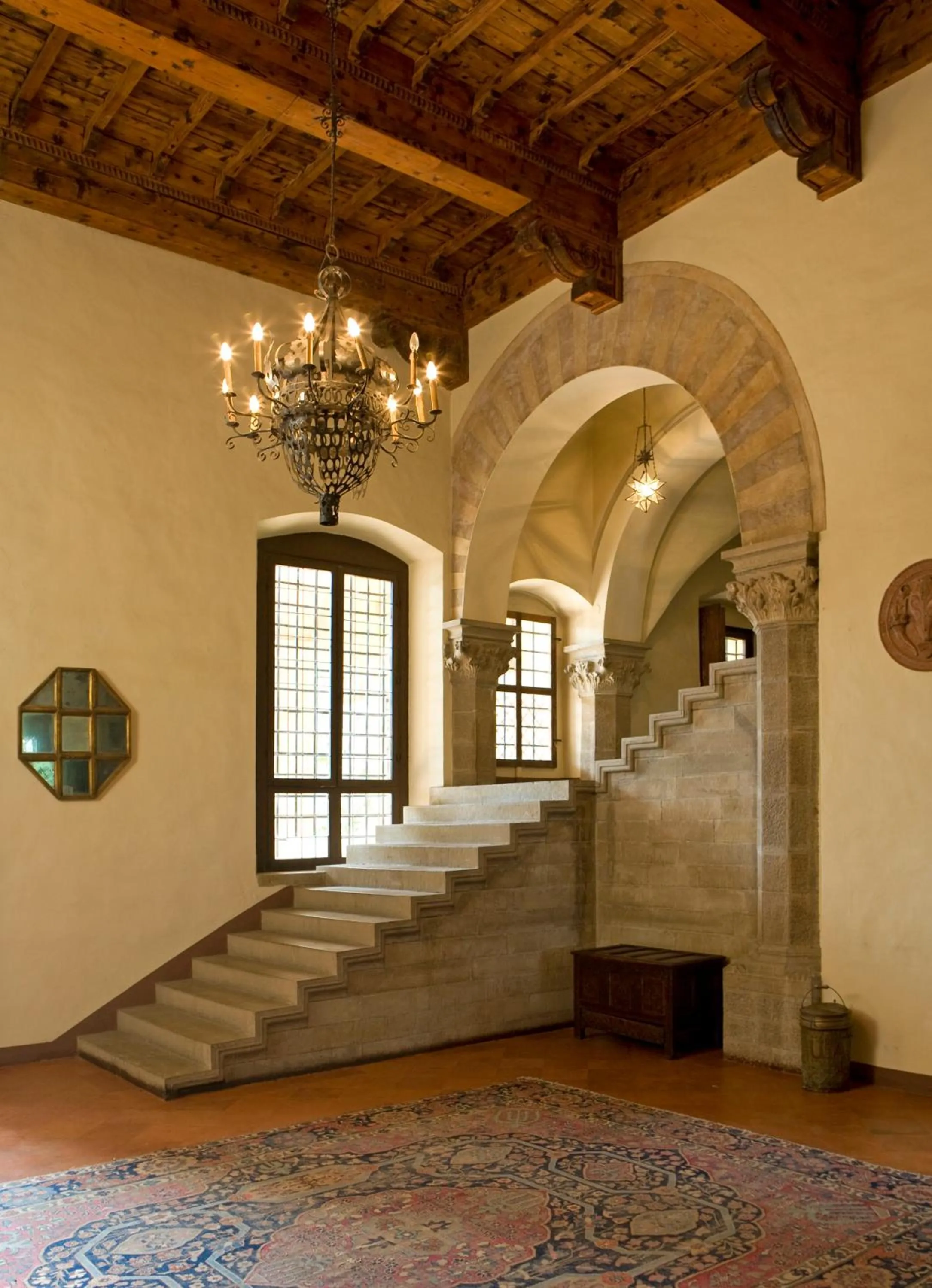 Decorative detail in Hotel Torre di Bellosguardo