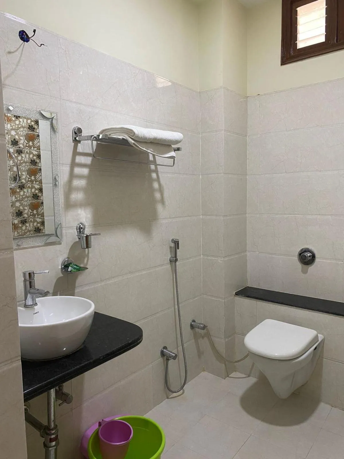 Bathroom in Shri Ram Paying Guest House Premium Rooms