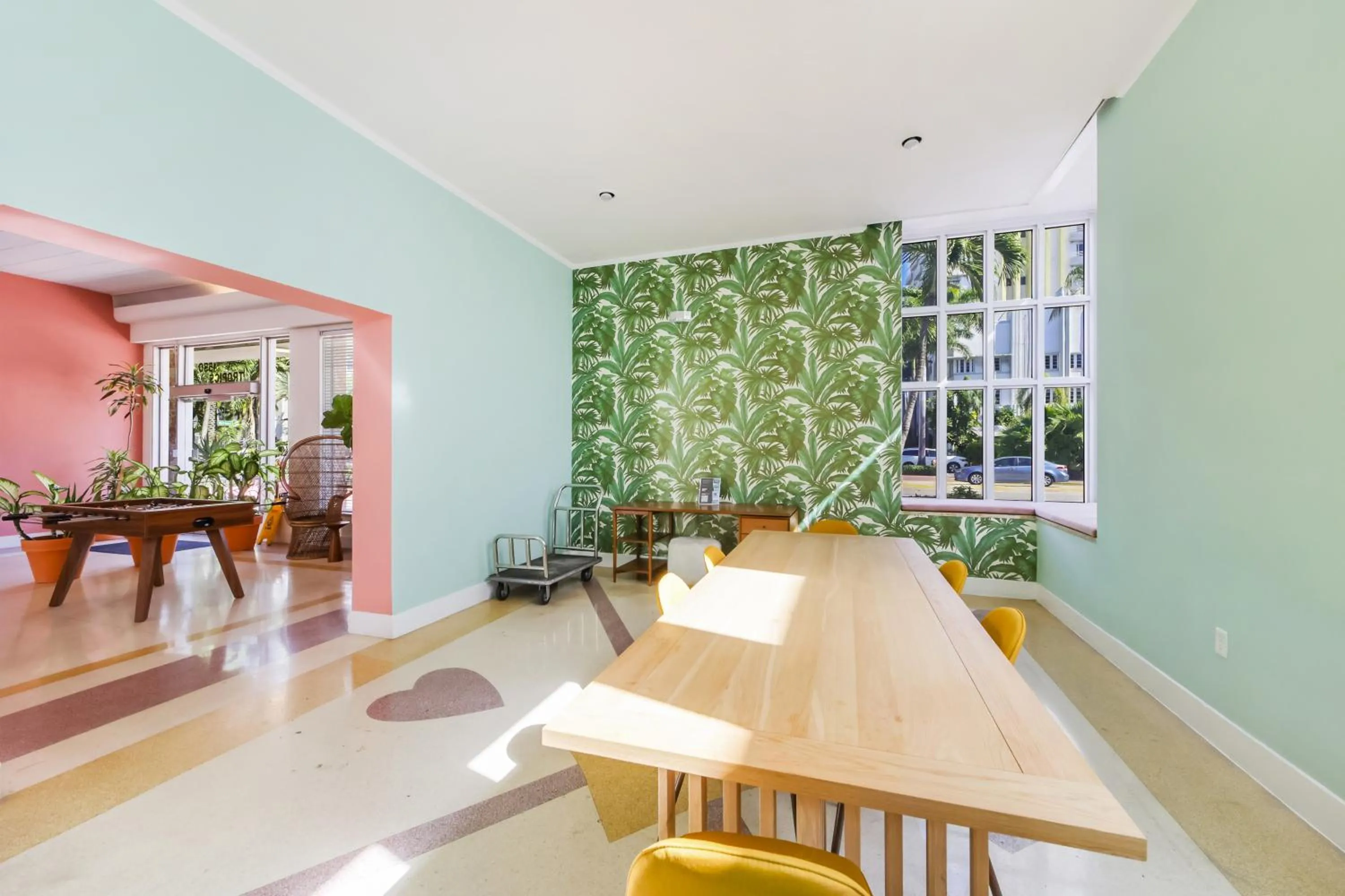 Lobby or reception in Tropics Hotel Miami Beach