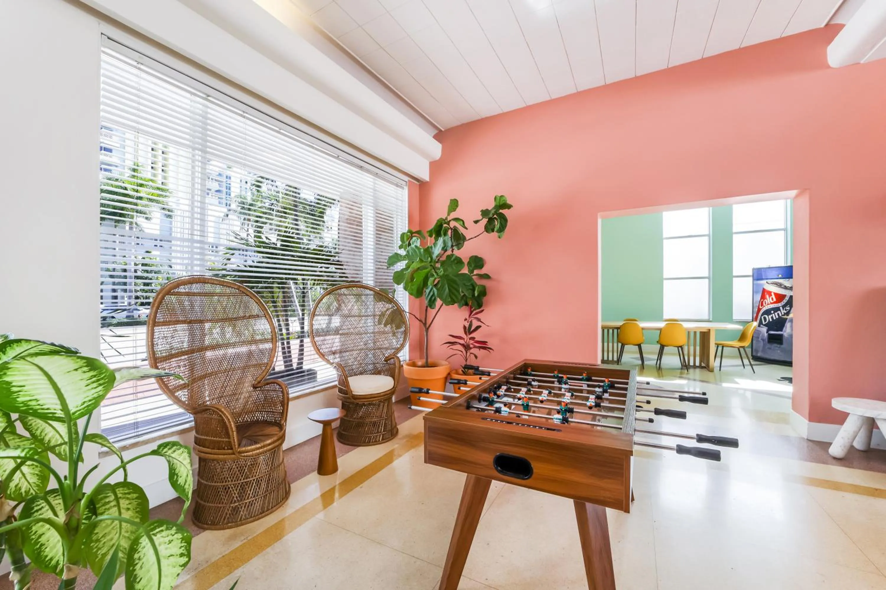 Lobby or reception in Tropics Hotel Miami Beach