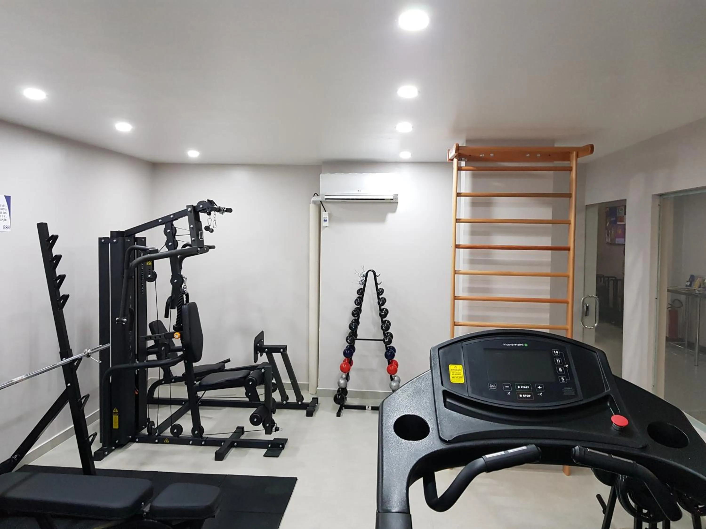 Fitness centre/facilities in Belém Soft Hotel