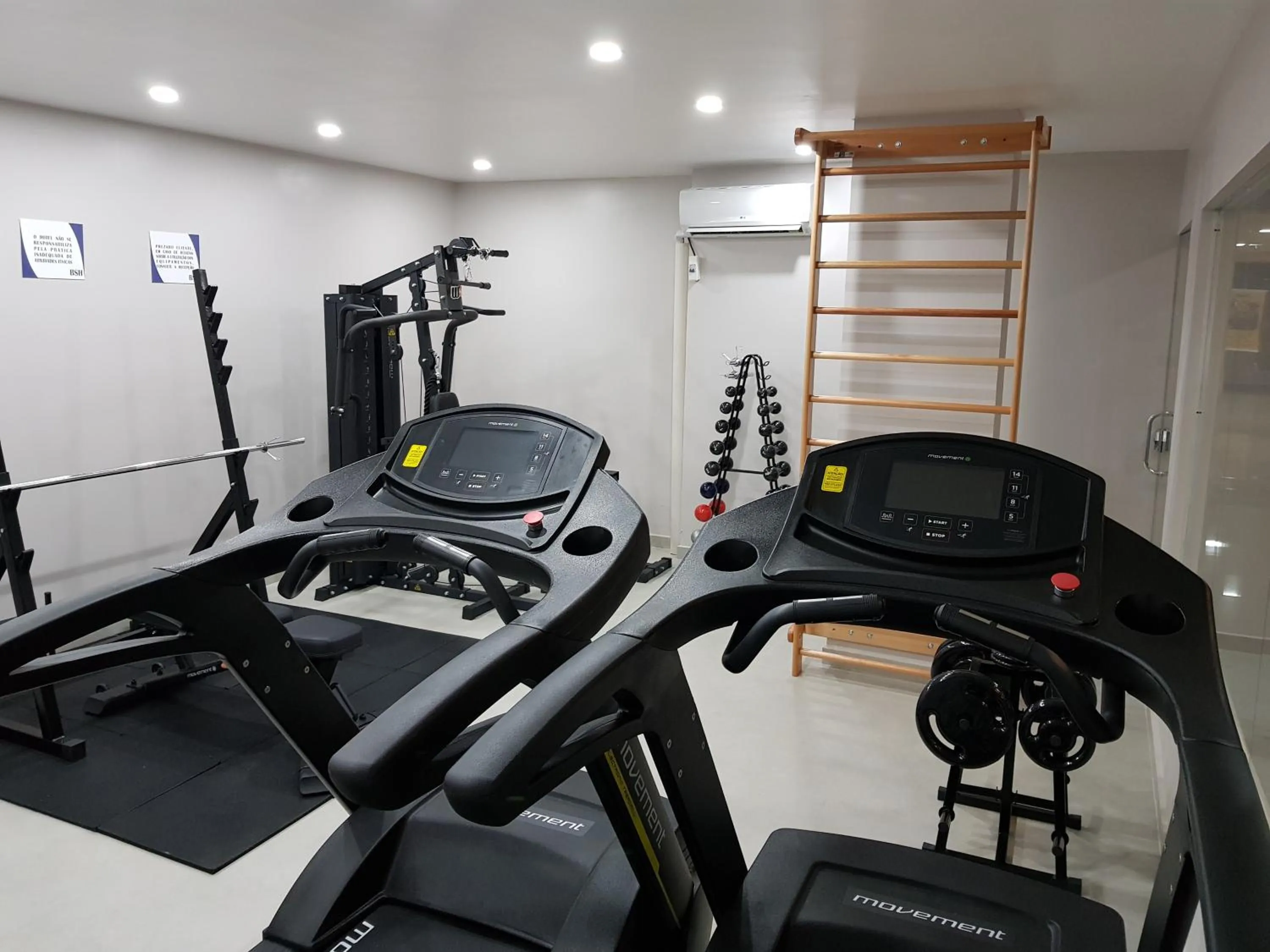 Fitness centre/facilities in Belém Soft Hotel