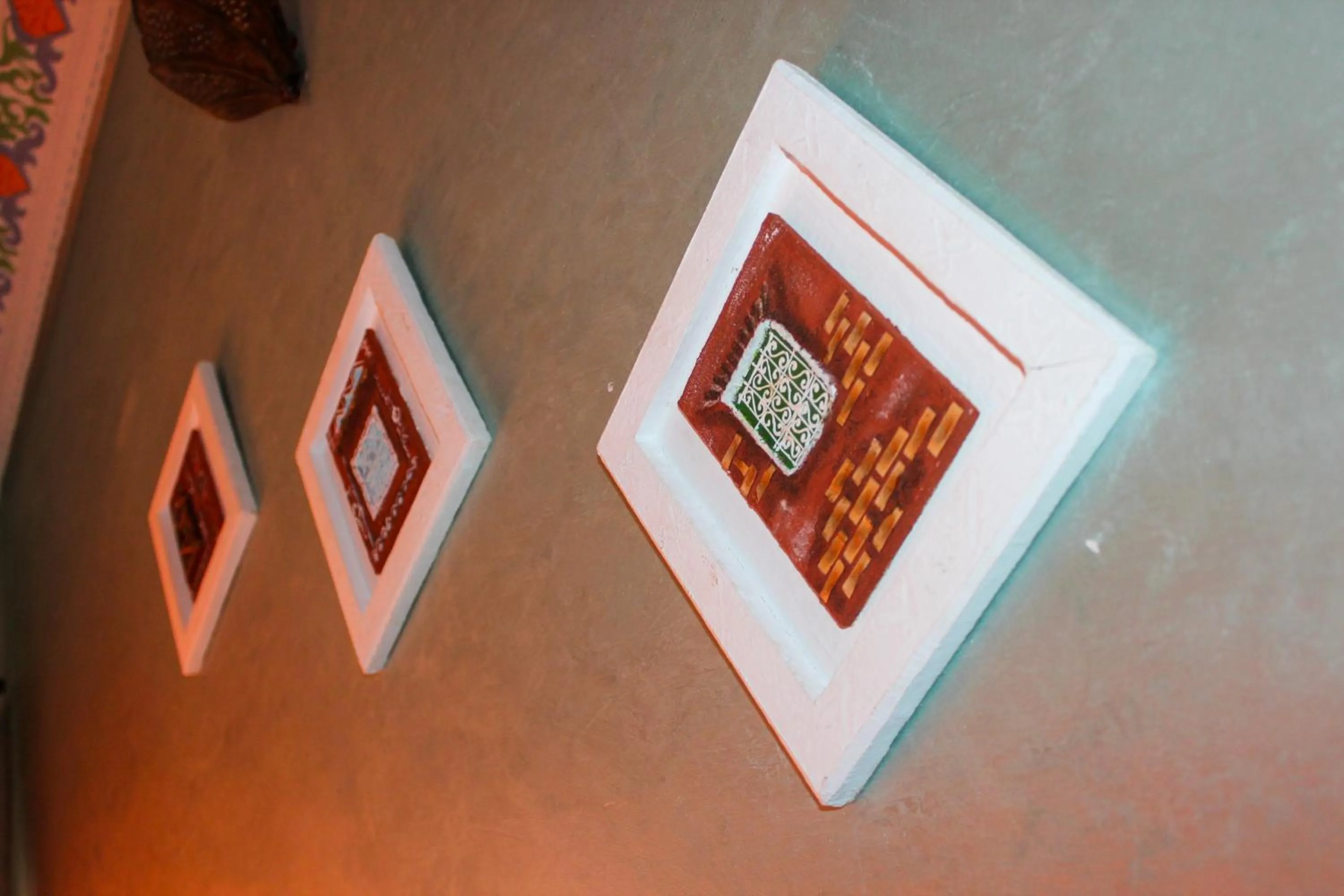 Decorative detail in Riad Soleil du Monde