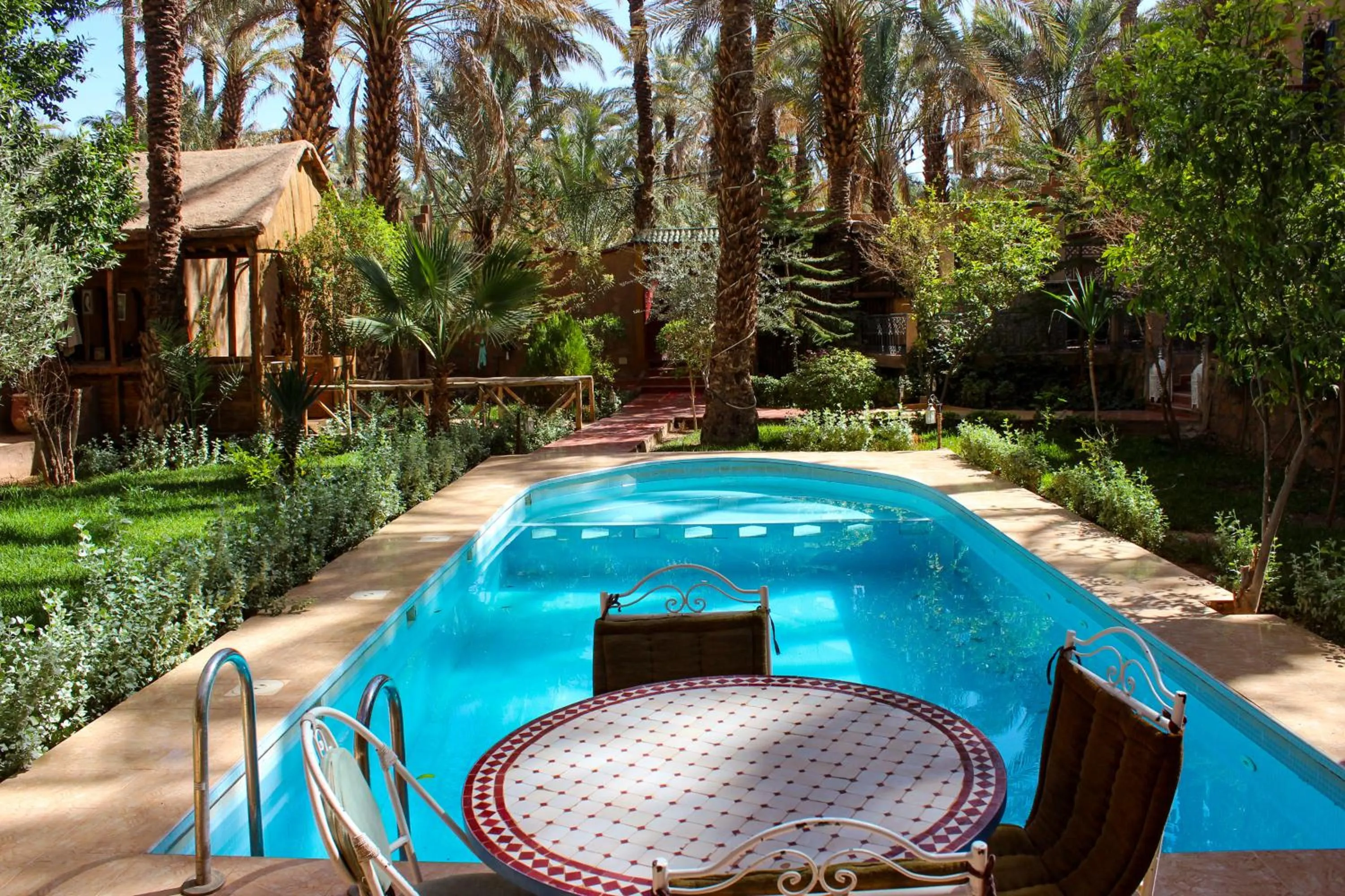 Swimming pool in Riad Soleil du Monde