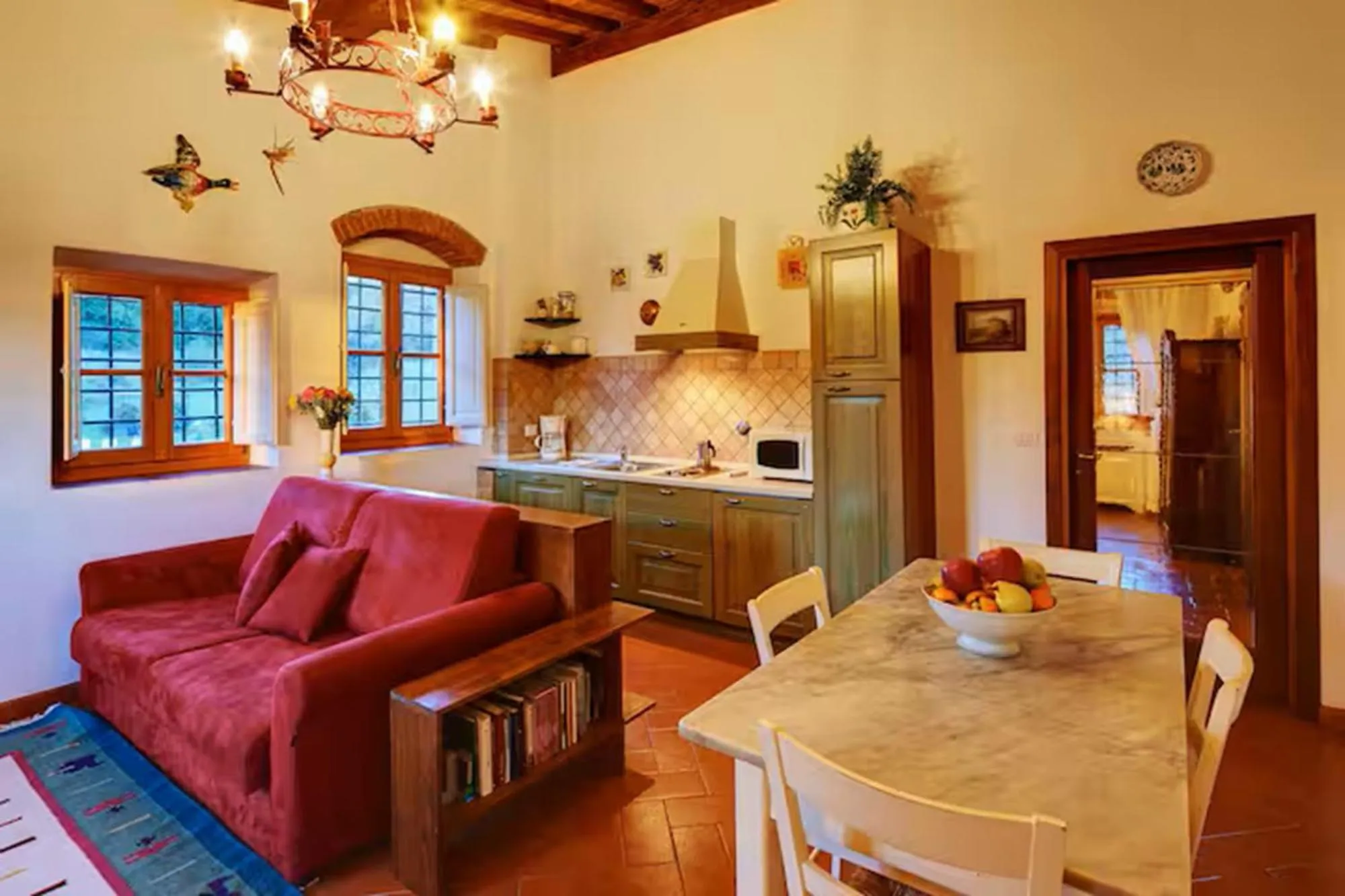 Kitchen or kitchenette in Il Frantoio delle Grazie