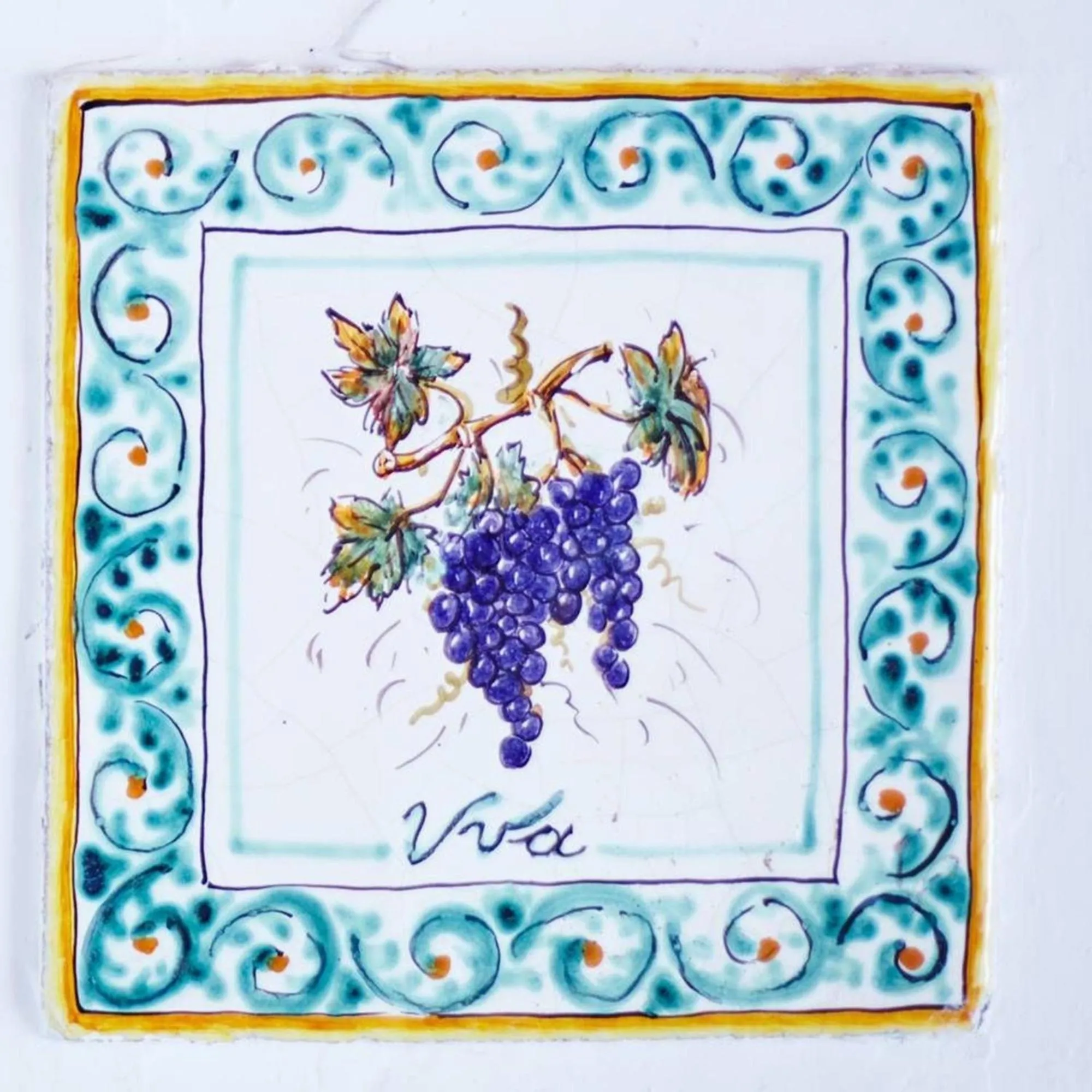 Decorative detail in Il Frantoio delle Grazie