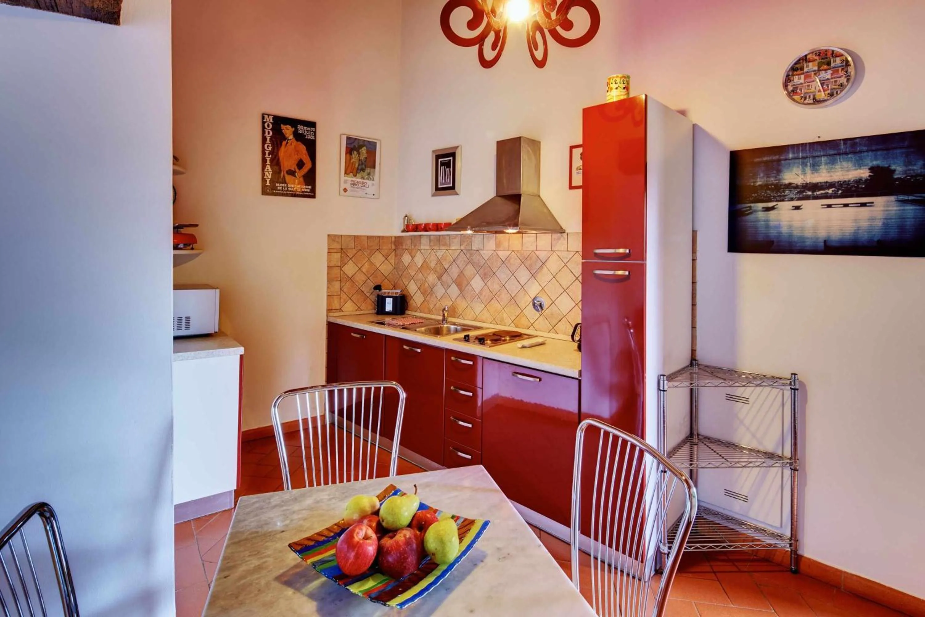 Kitchen or kitchenette in Il Frantoio delle Grazie