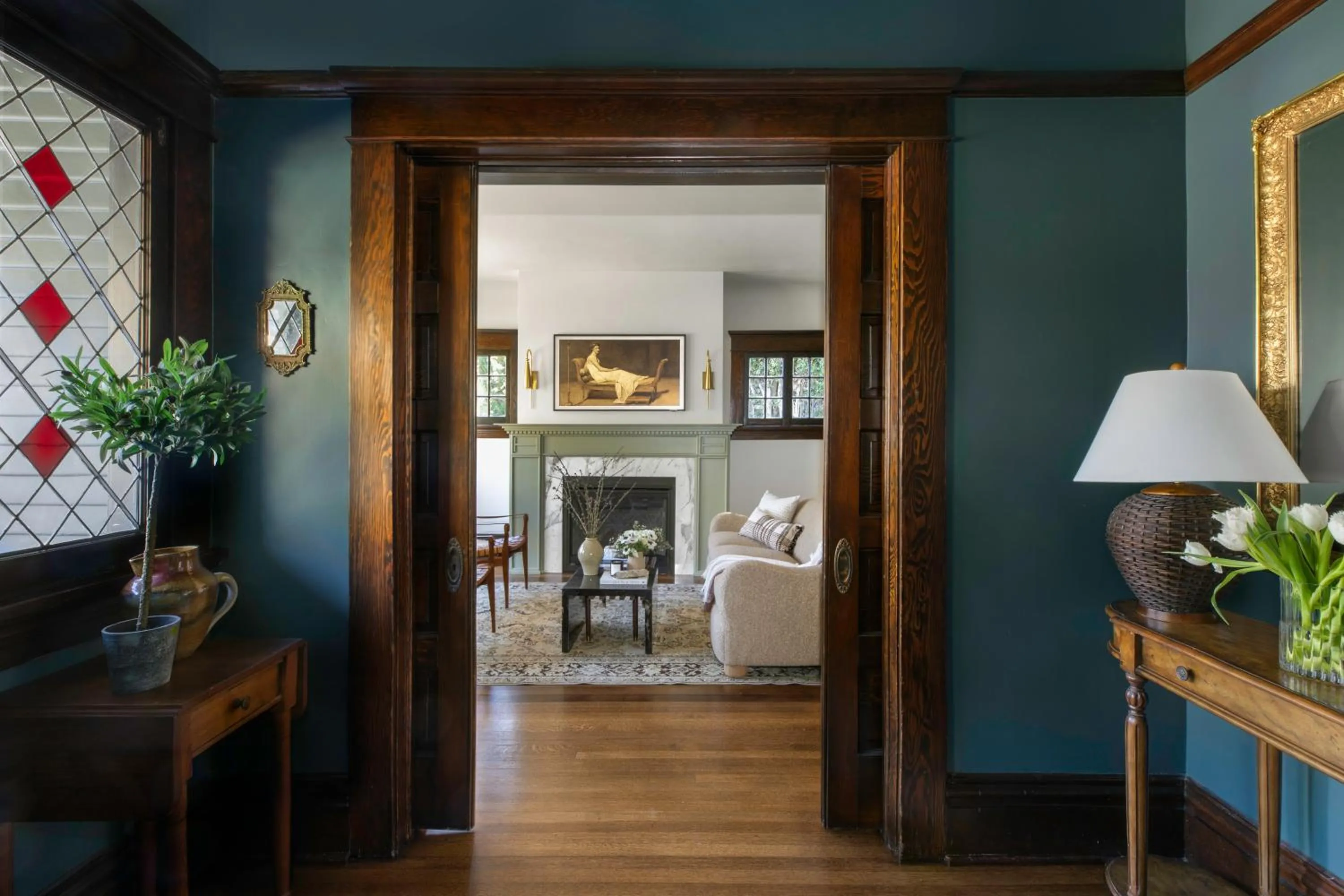 Living room in The Craft House Inn