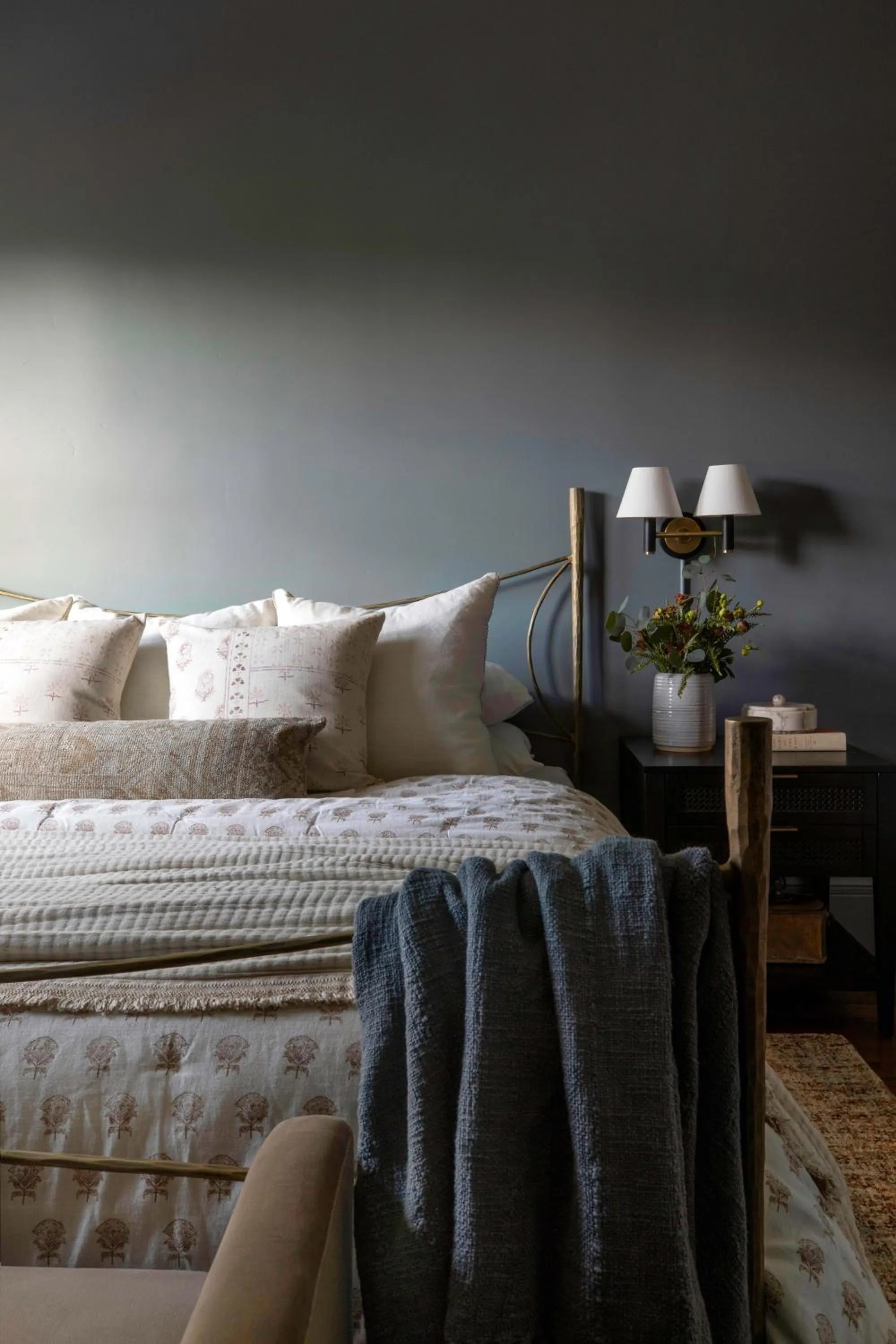 Bed in The Craft House Inn