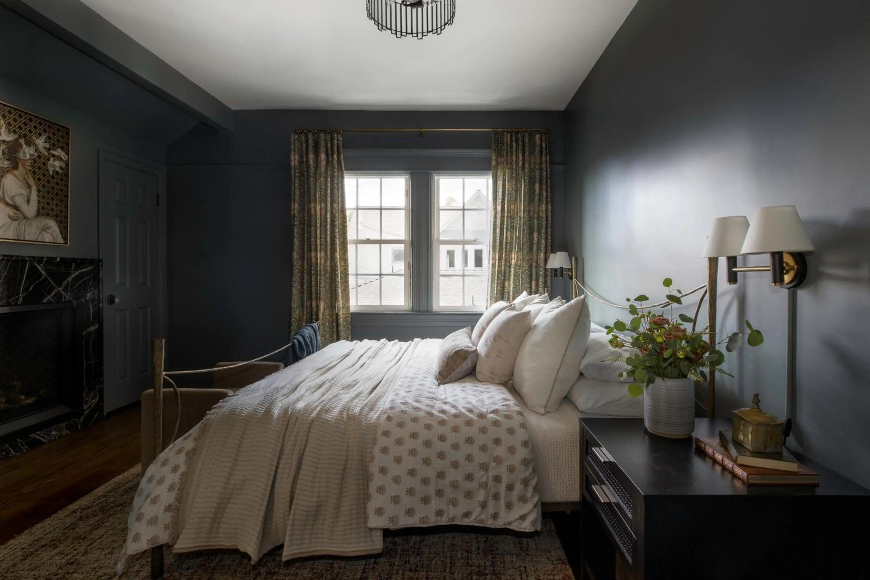 Bed in The Craft House Inn