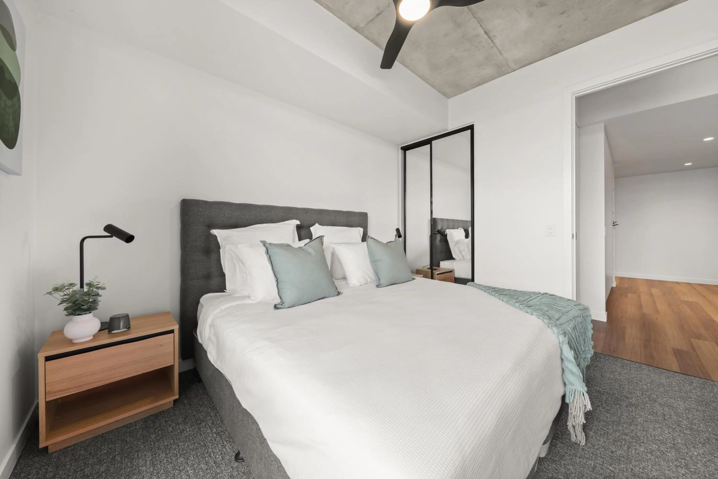 Bedroom, Bed in Rambla at Solarino House