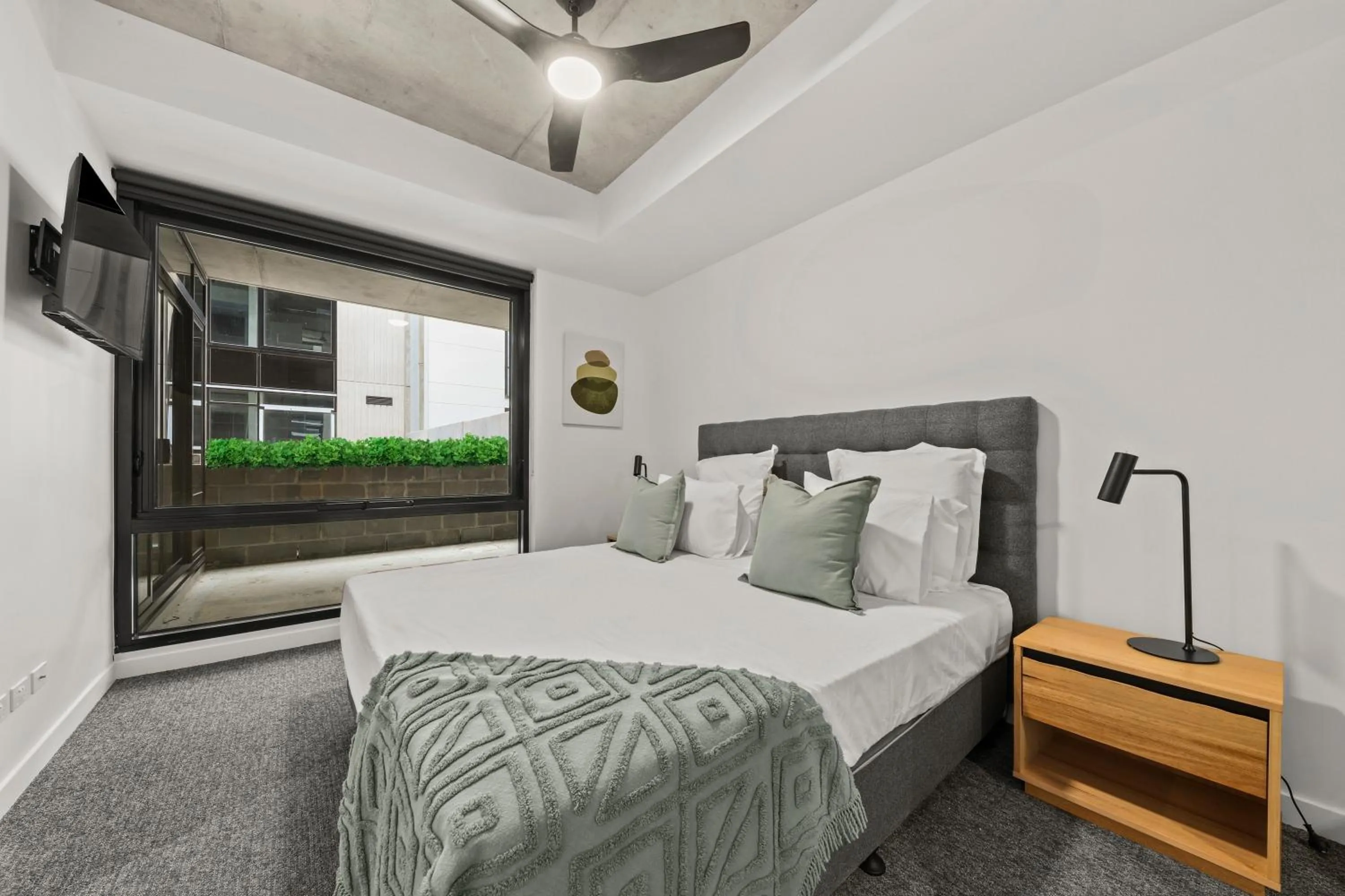 Bedroom, Bed in Rambla at Solarino House