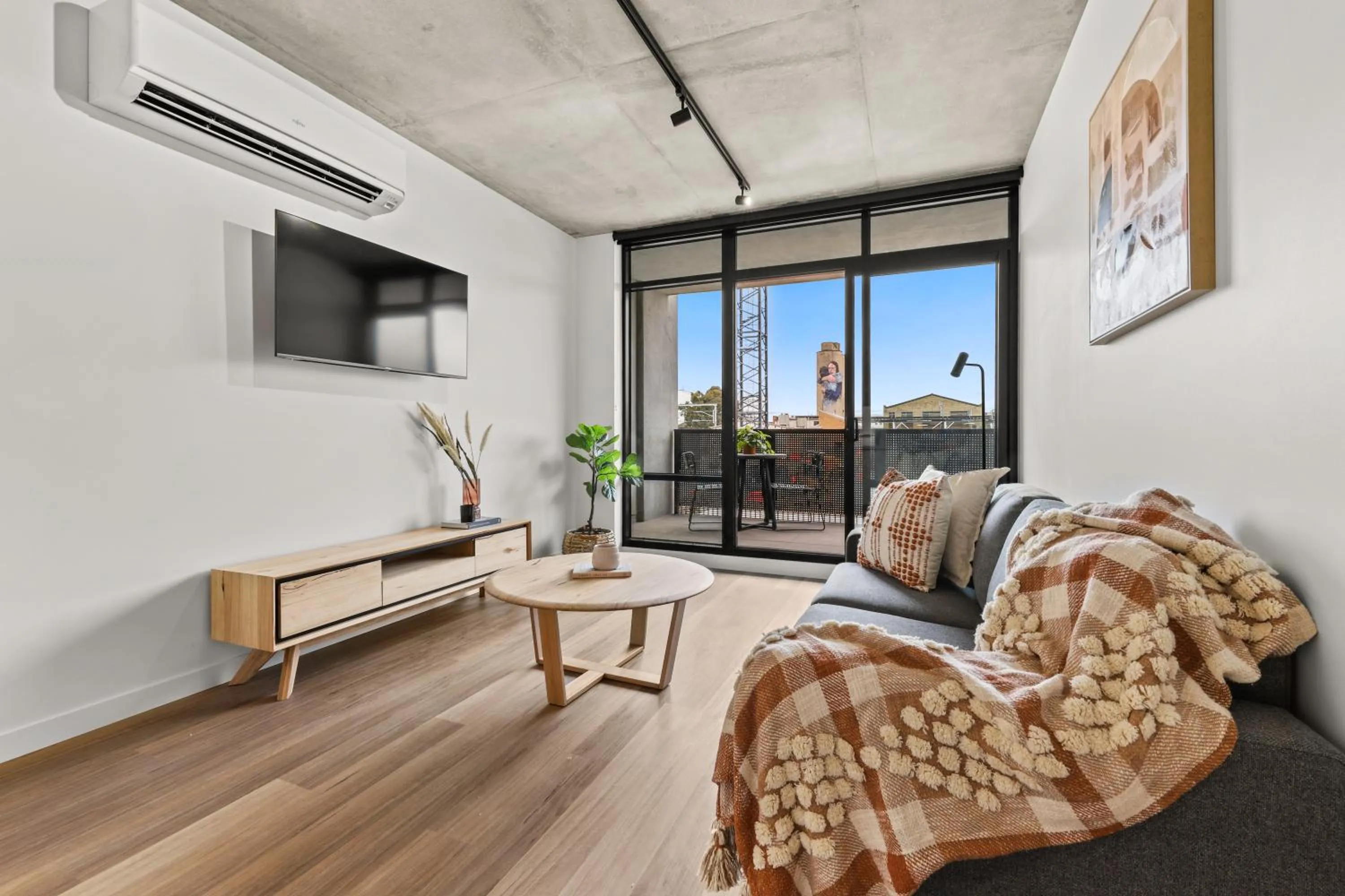 Living room in Rambla at Solarino House