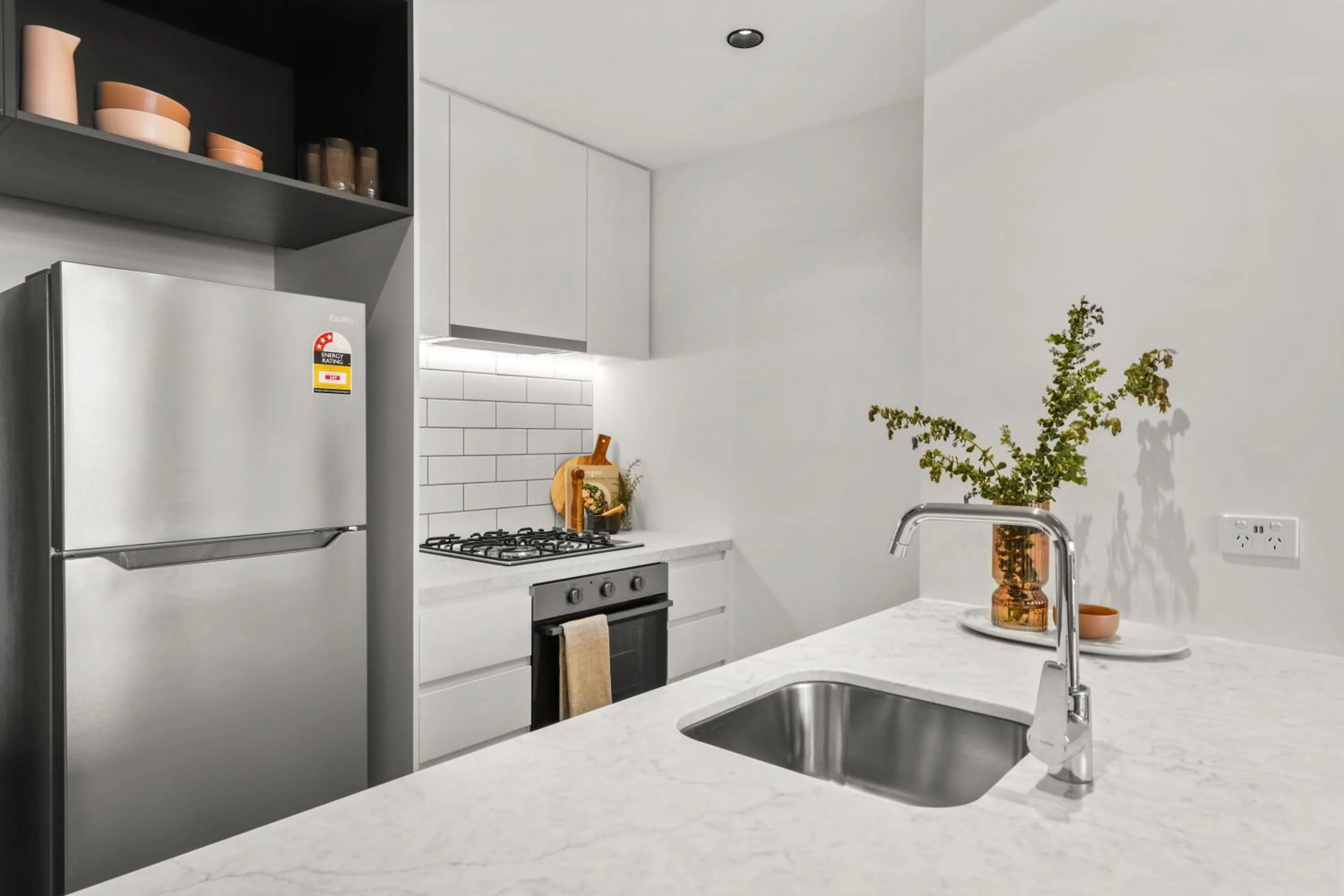 Kitchen or kitchenette in Rambla at Solarino House