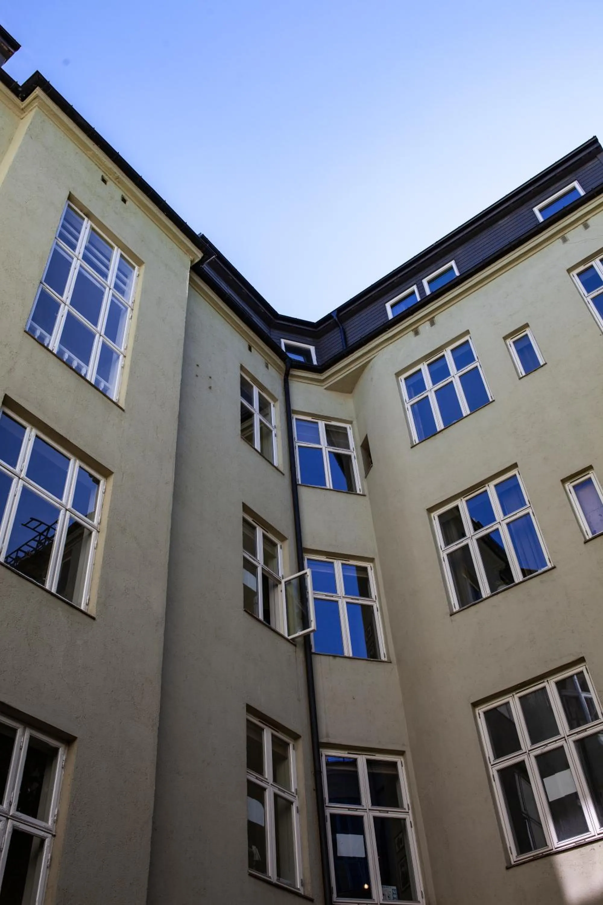 Inner courtyard view in Frogner House - Nationaltheatret