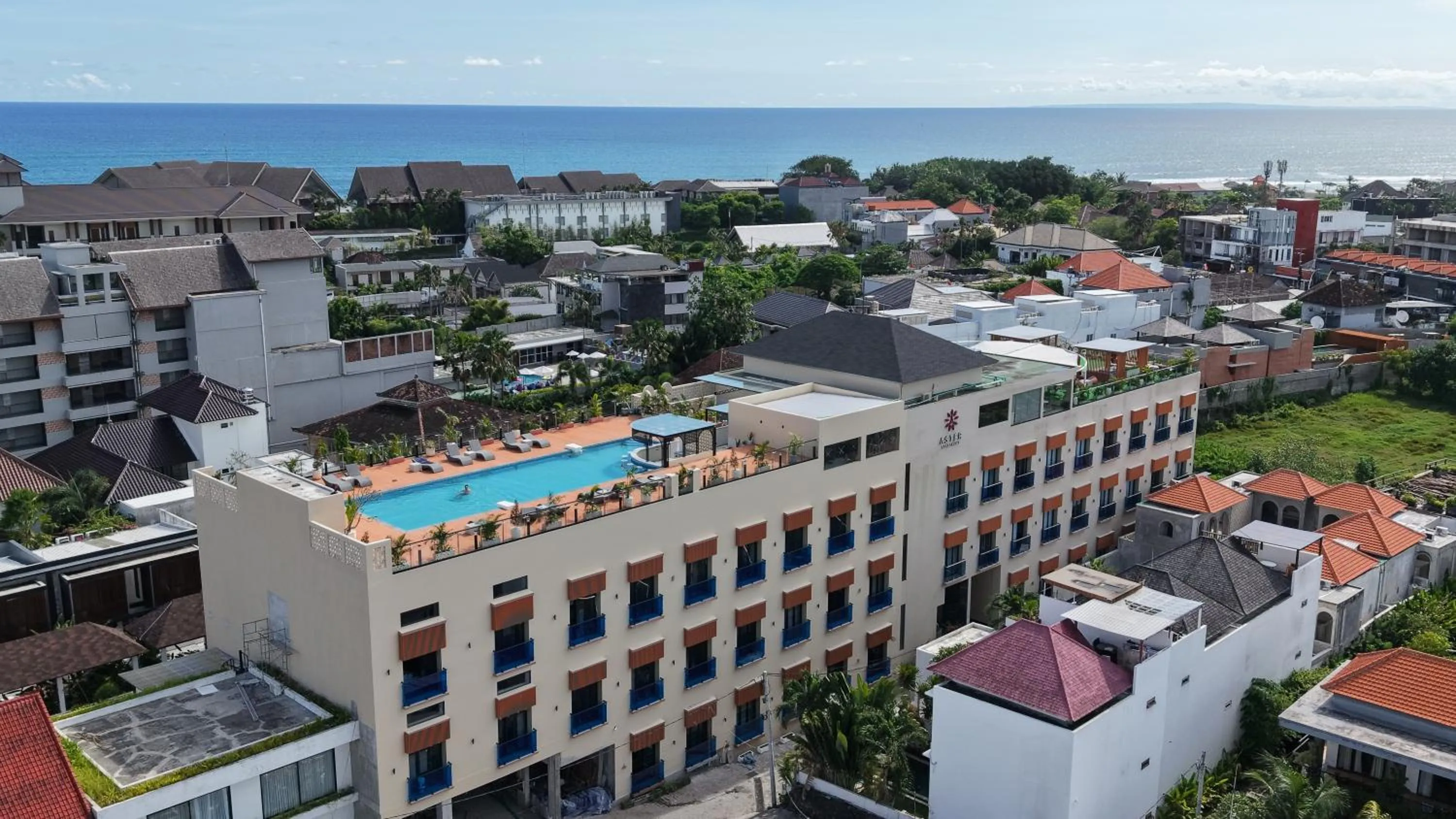 Property building in Aster Apartment Bali