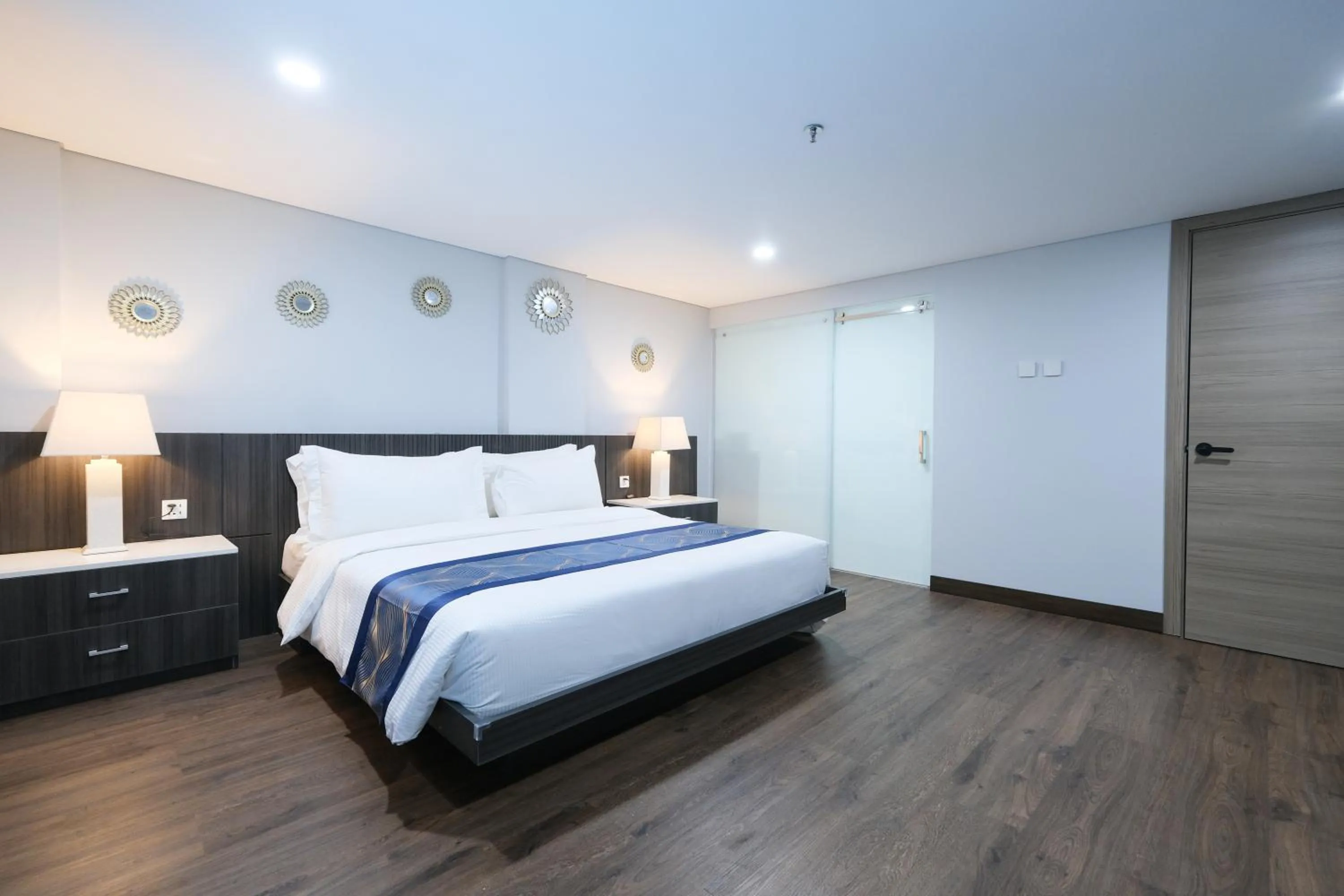 Bed in Aster Apartment Bali