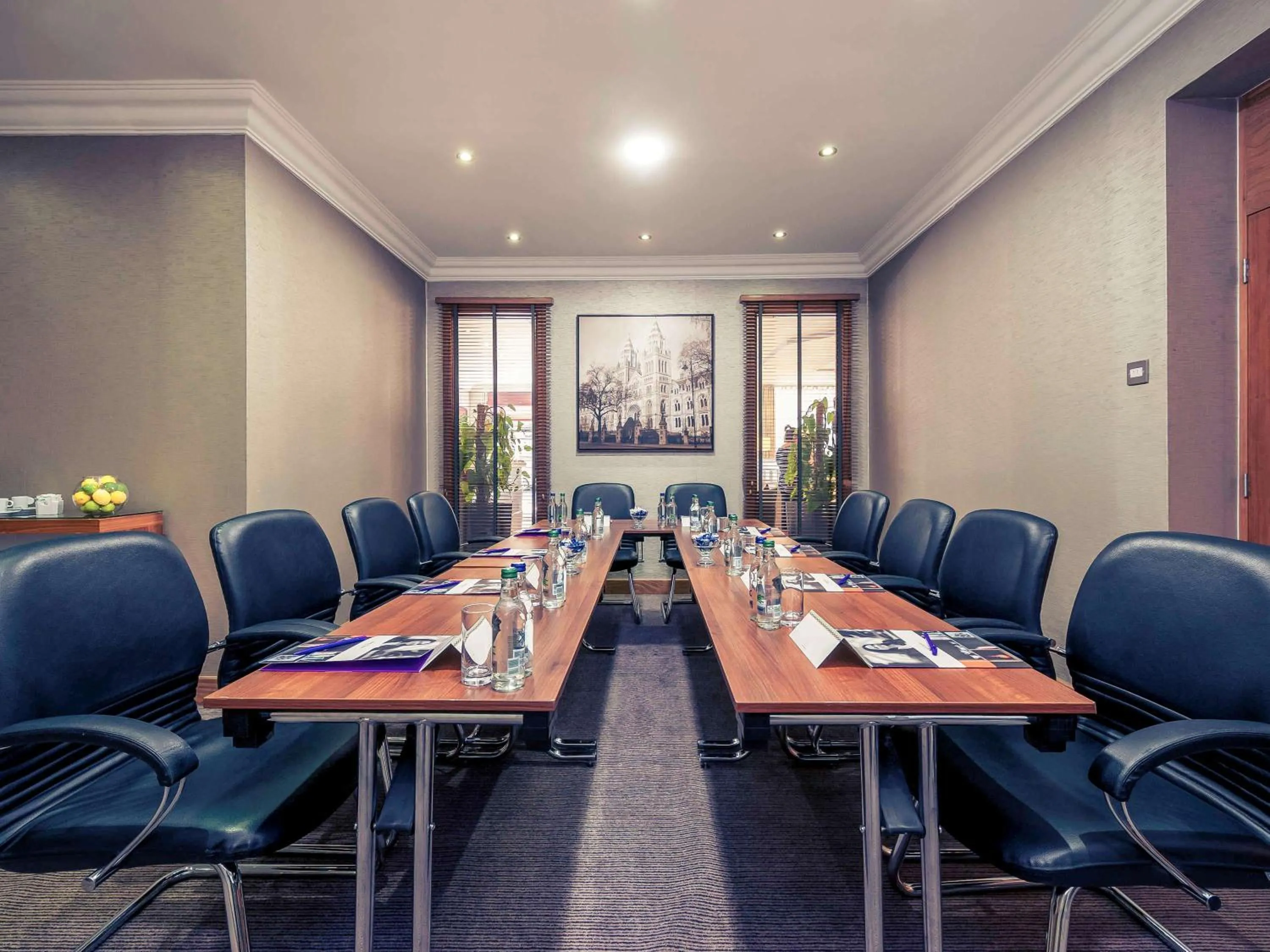 On site in Mercure London Kensington Hotel