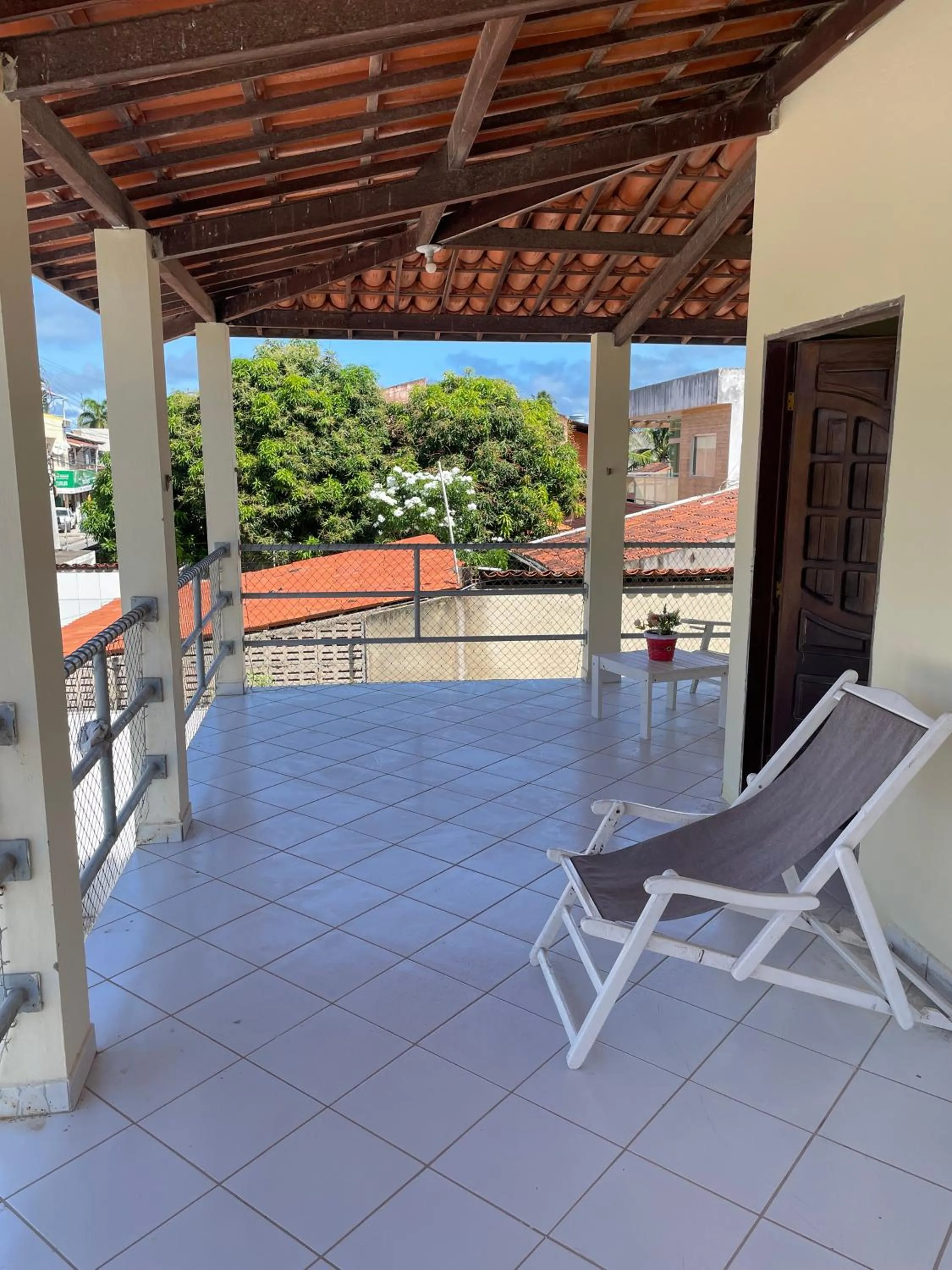 Balcony/Terrace in Pousada Praia do Francês
