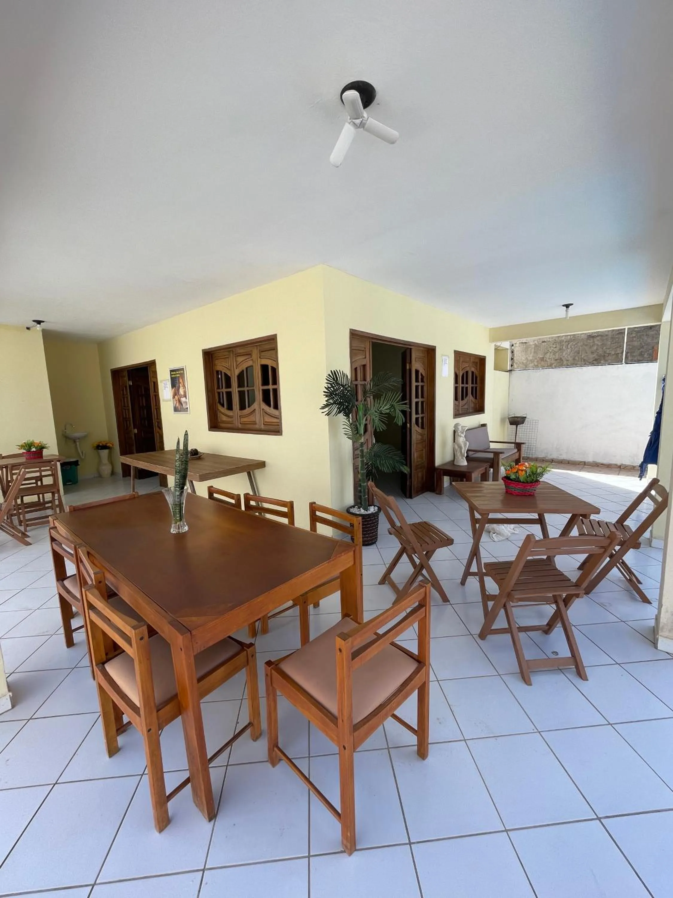 Patio in Pousada Praia do Francês