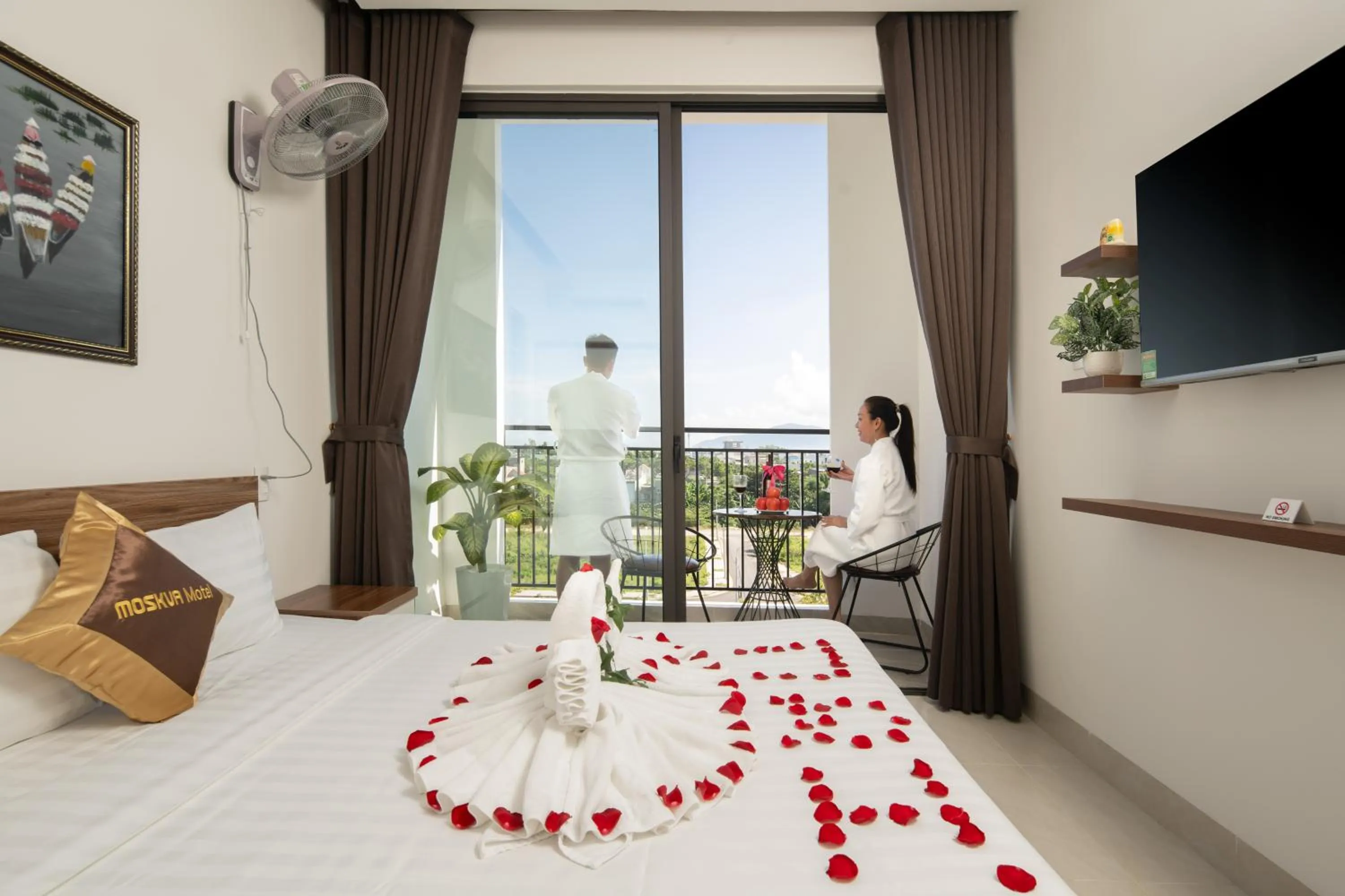 Bed in Moskva Motel & Apartment Danang