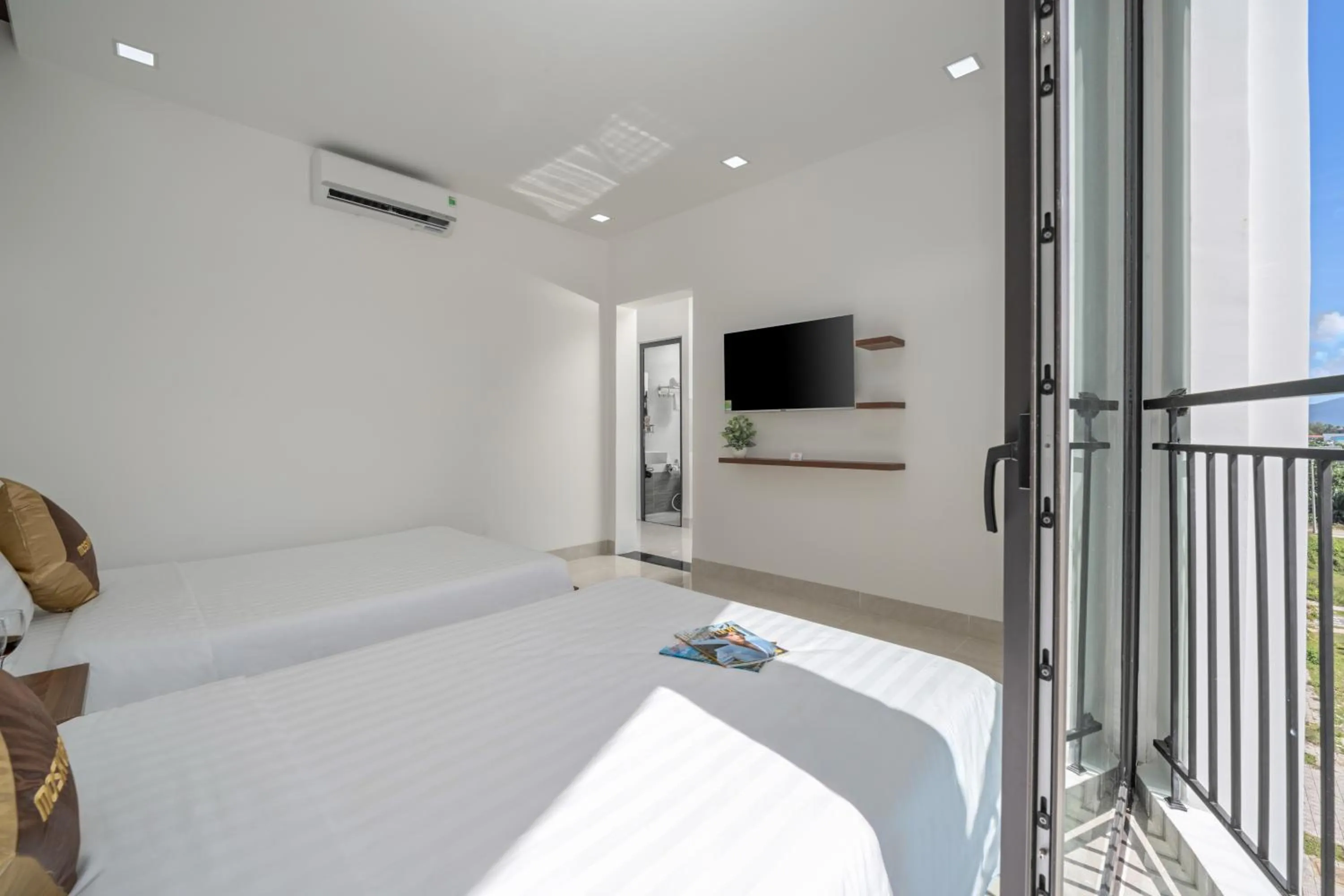 Bed in Moskva Motel & Apartment Danang