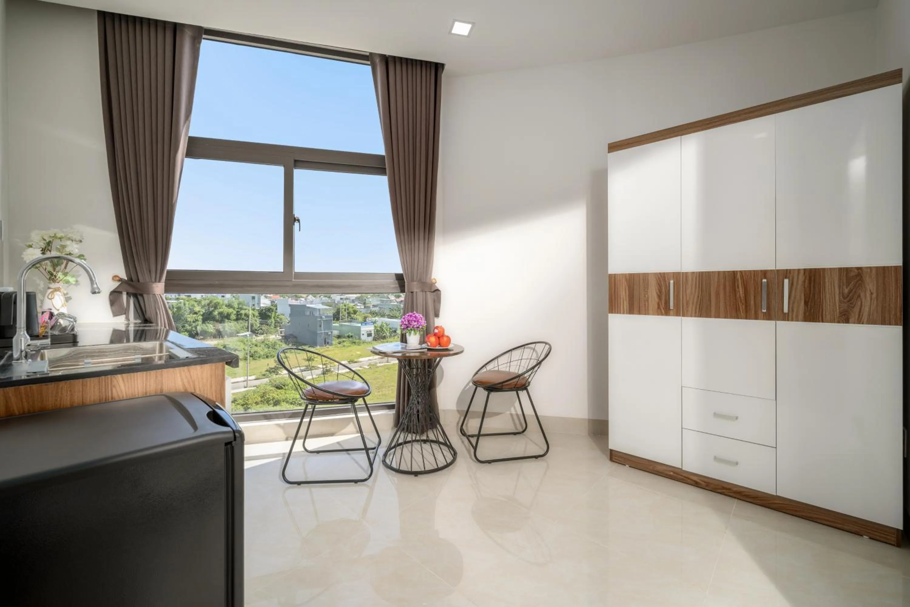 Seating area in Moskva Motel & Apartment Danang