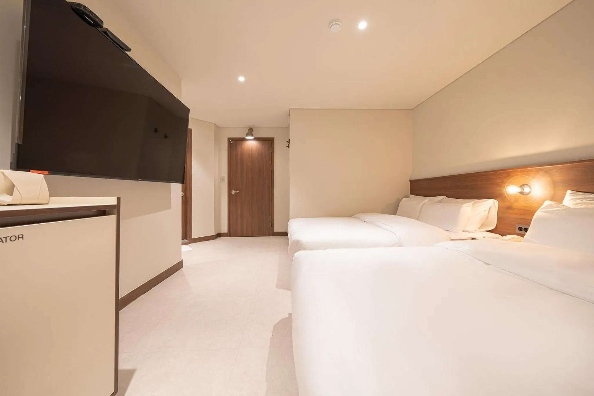 Bed in TimeTerminal Hotel Daejeon 1st by Aank