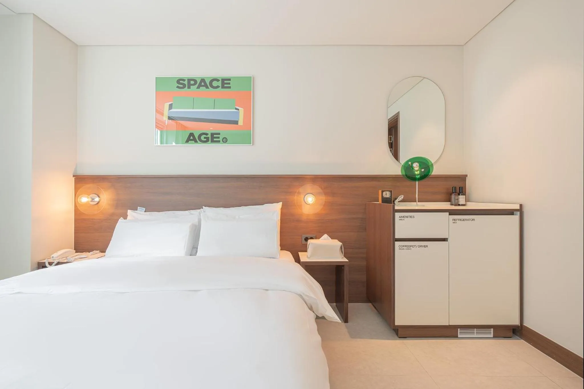 Bed in TimeTerminal Hotel Daejeon 1st by Aank