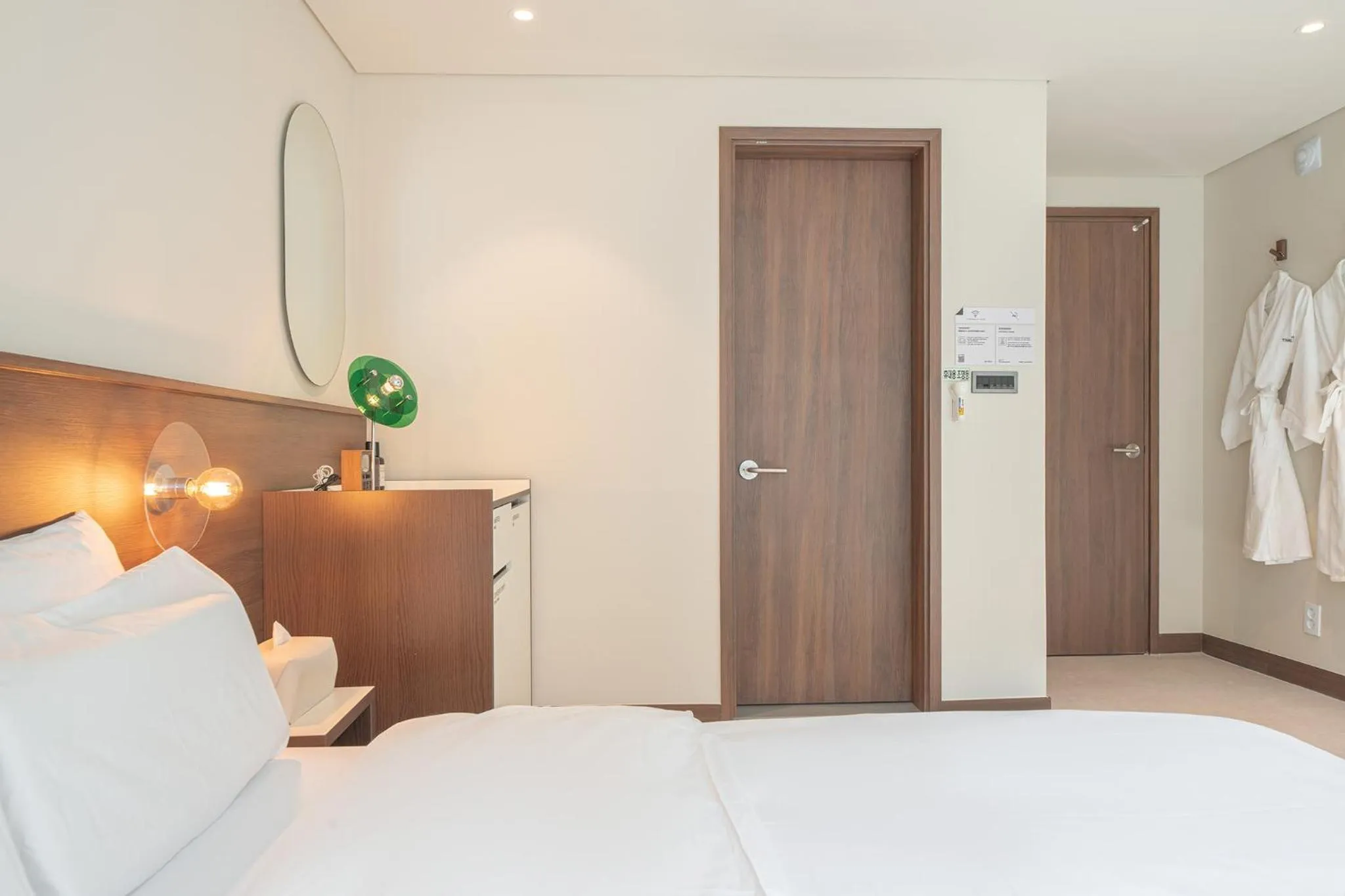 Bed in TimeTerminal Hotel Daejeon 1st by Aank