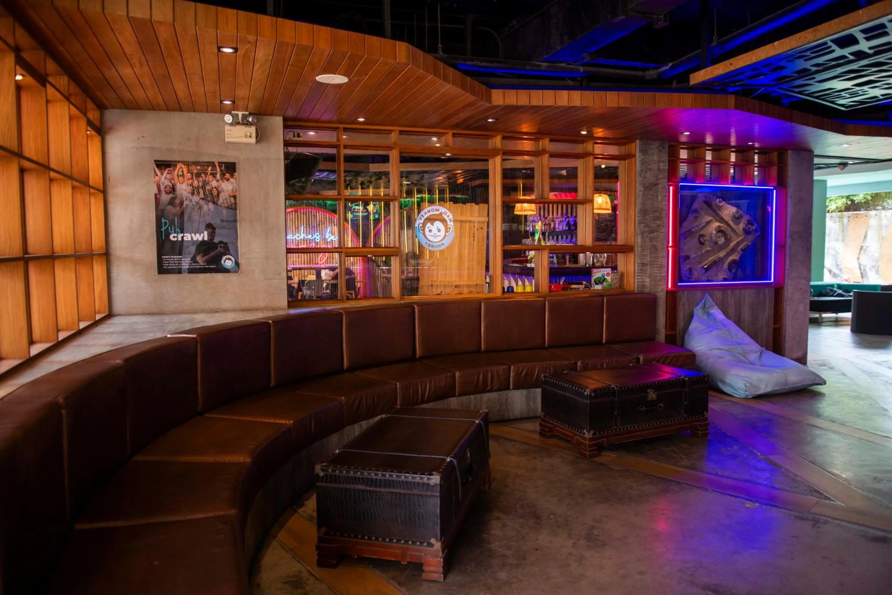 Lounge or bar in Mad Monkey Phuket
