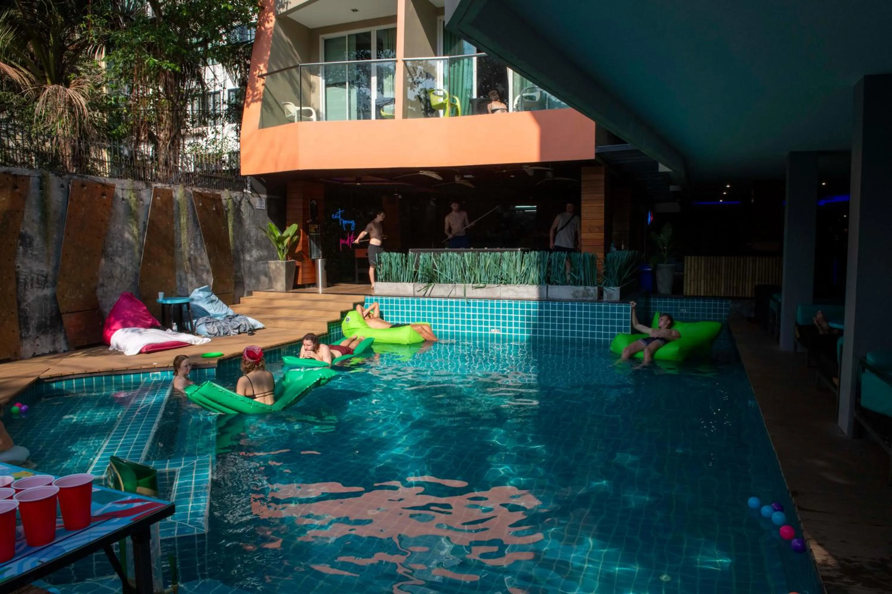 Swimming pool in Mad Monkey Phuket