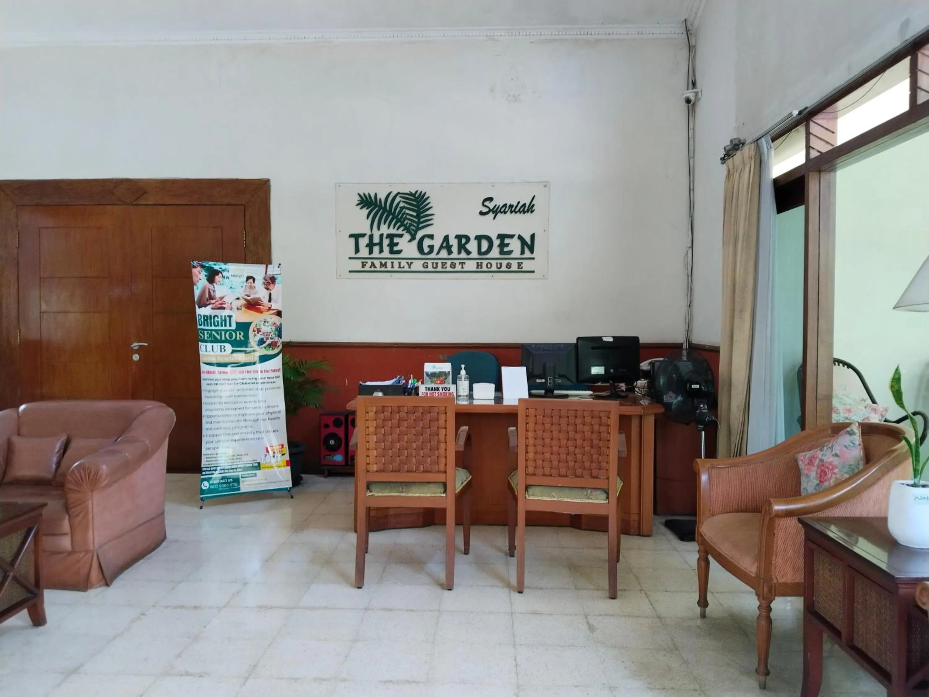 Lobby or reception in The Garden Family Guest House powered by Cocotel