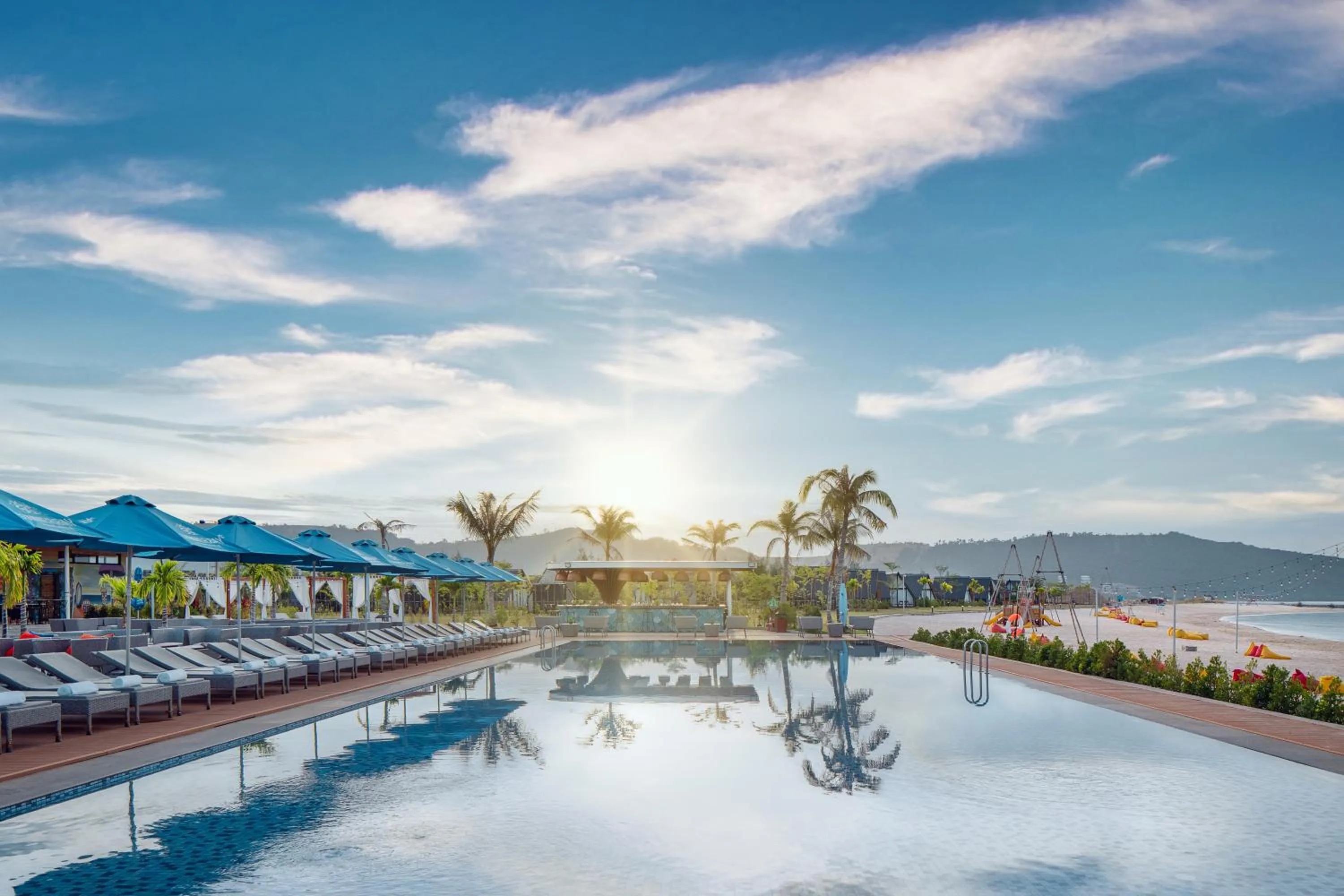 Swimming pool in Summer Bay Beach Club & Cabins Sihanoukville by Preference