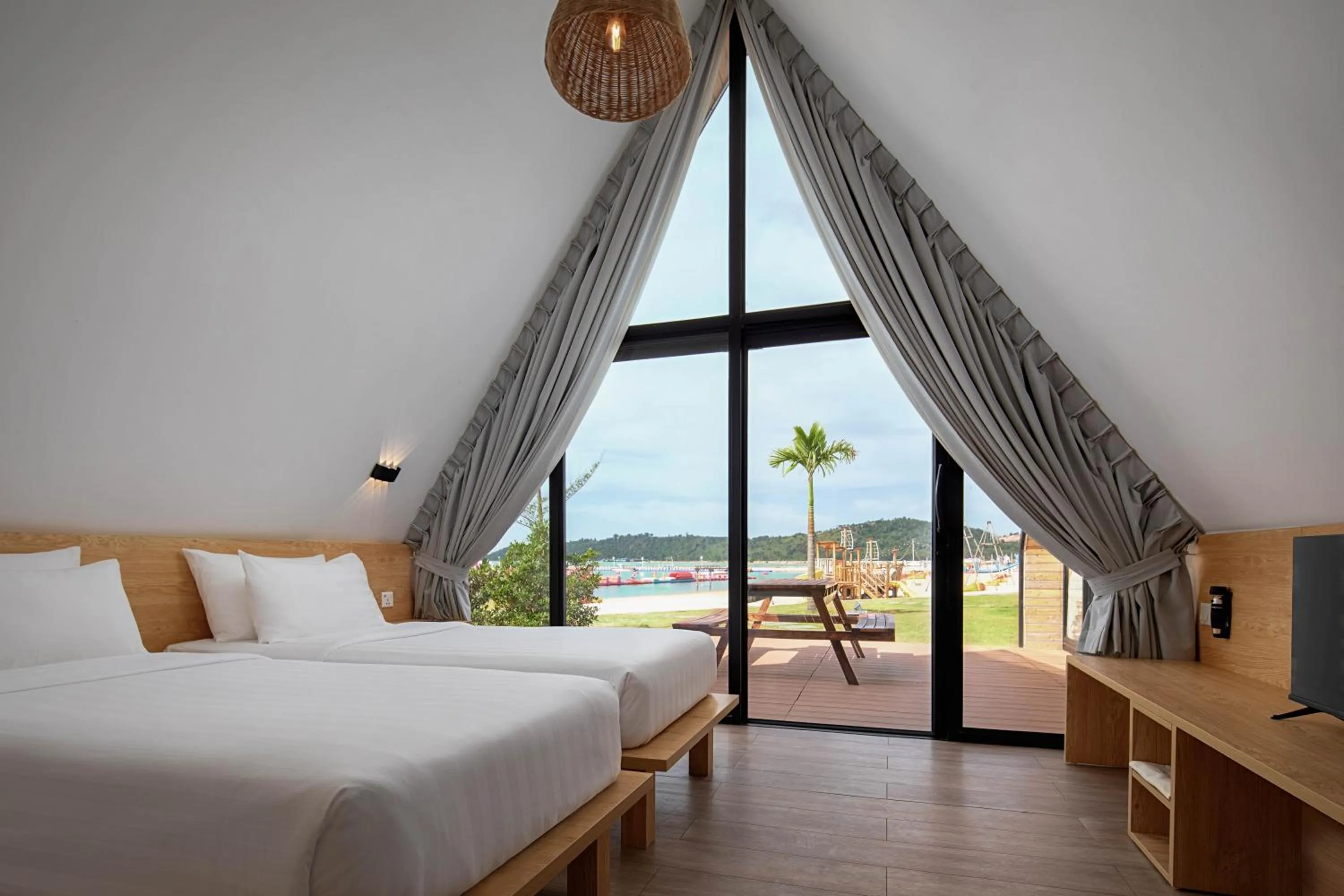 Bed in Summer Bay Beach Club & Cabins Sihanoukville by Preference