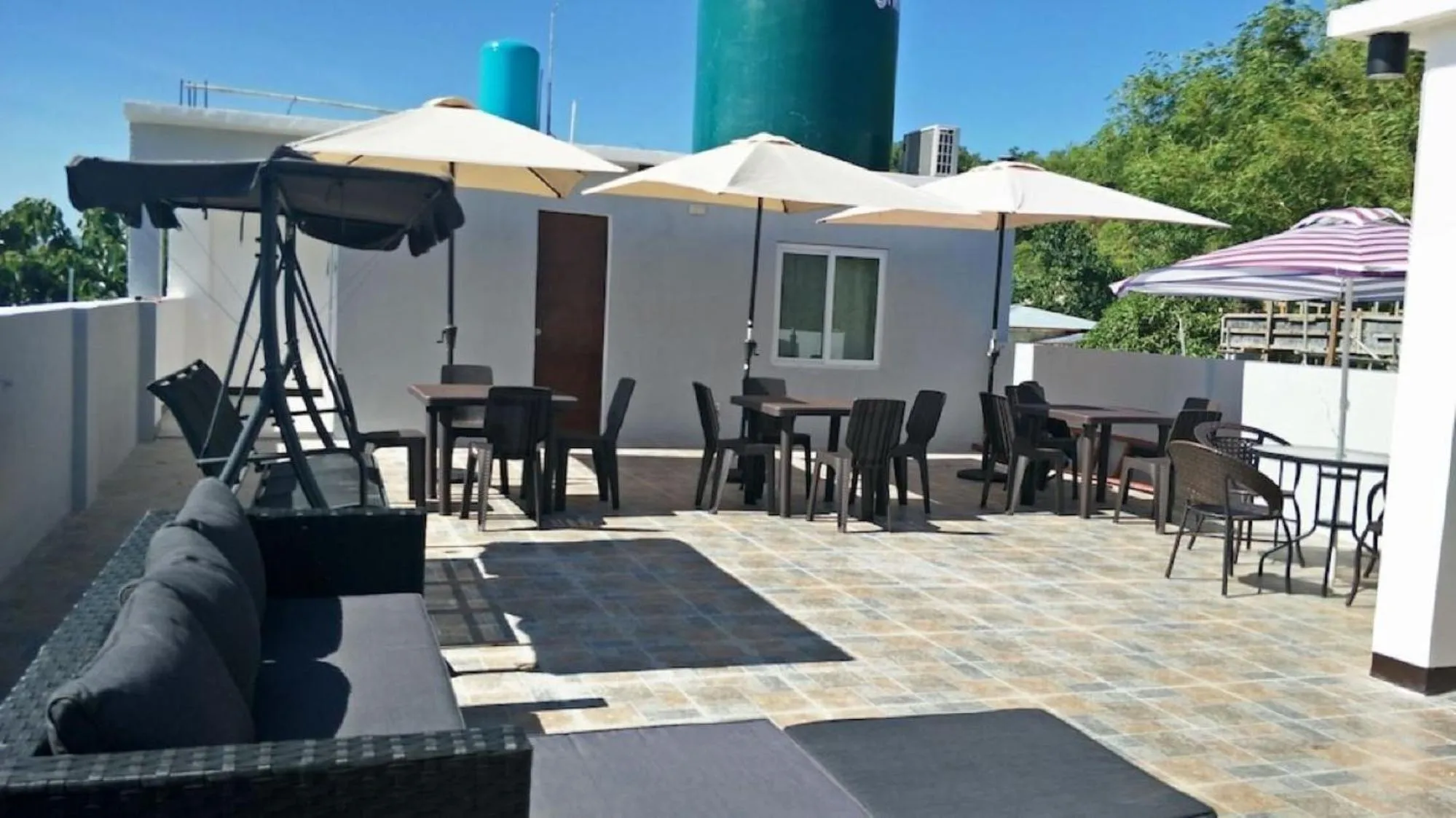 Balcony/Terrace in RedDoorz @ Recson Hostel Coron Palawan