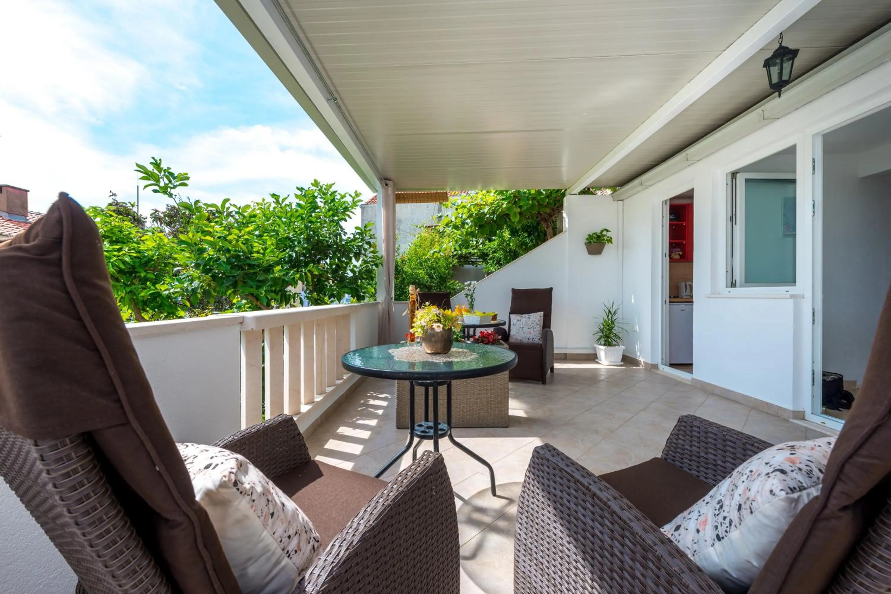 Balcony/Terrace in Guest House Kuna