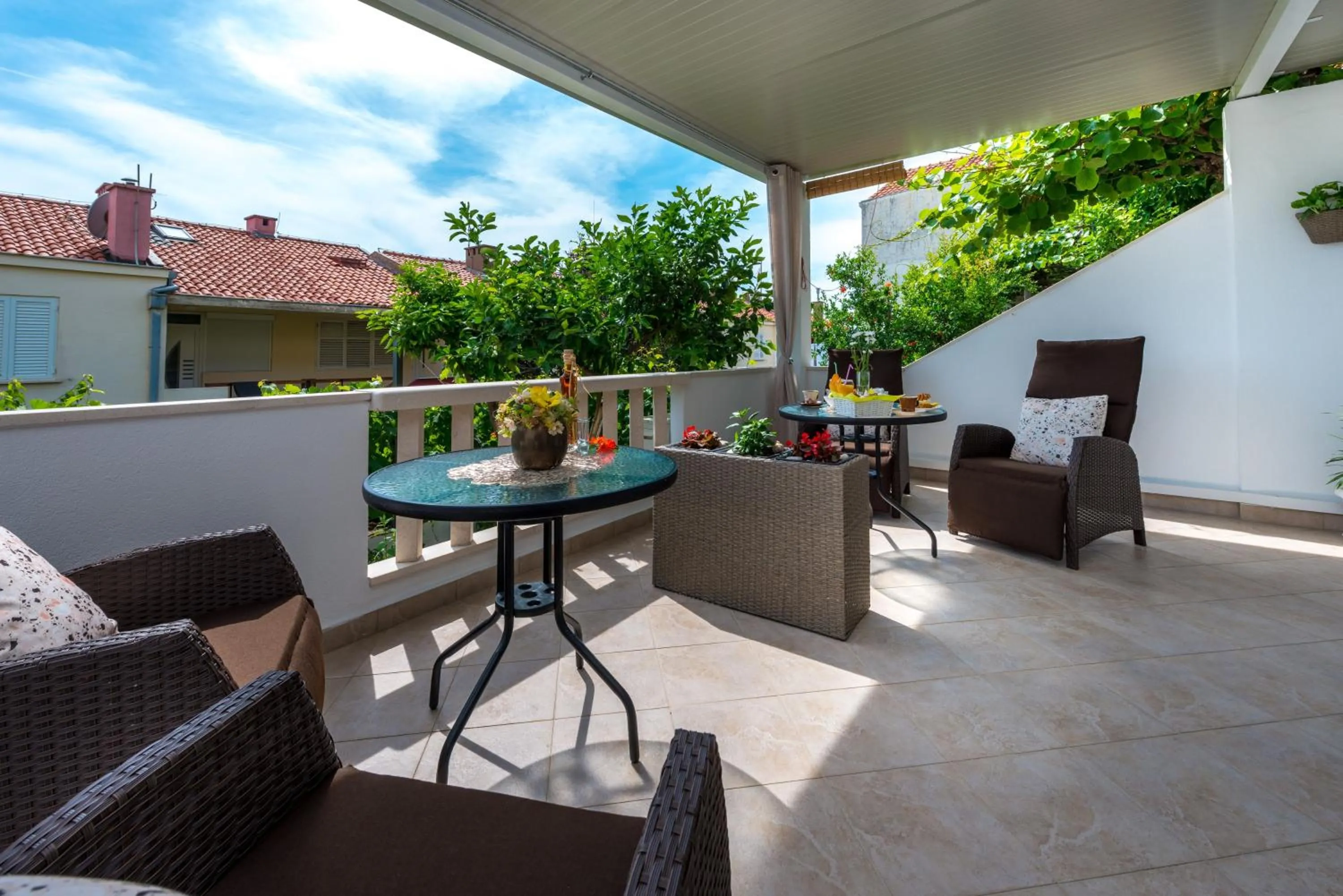Balcony/Terrace in Guest House Kuna