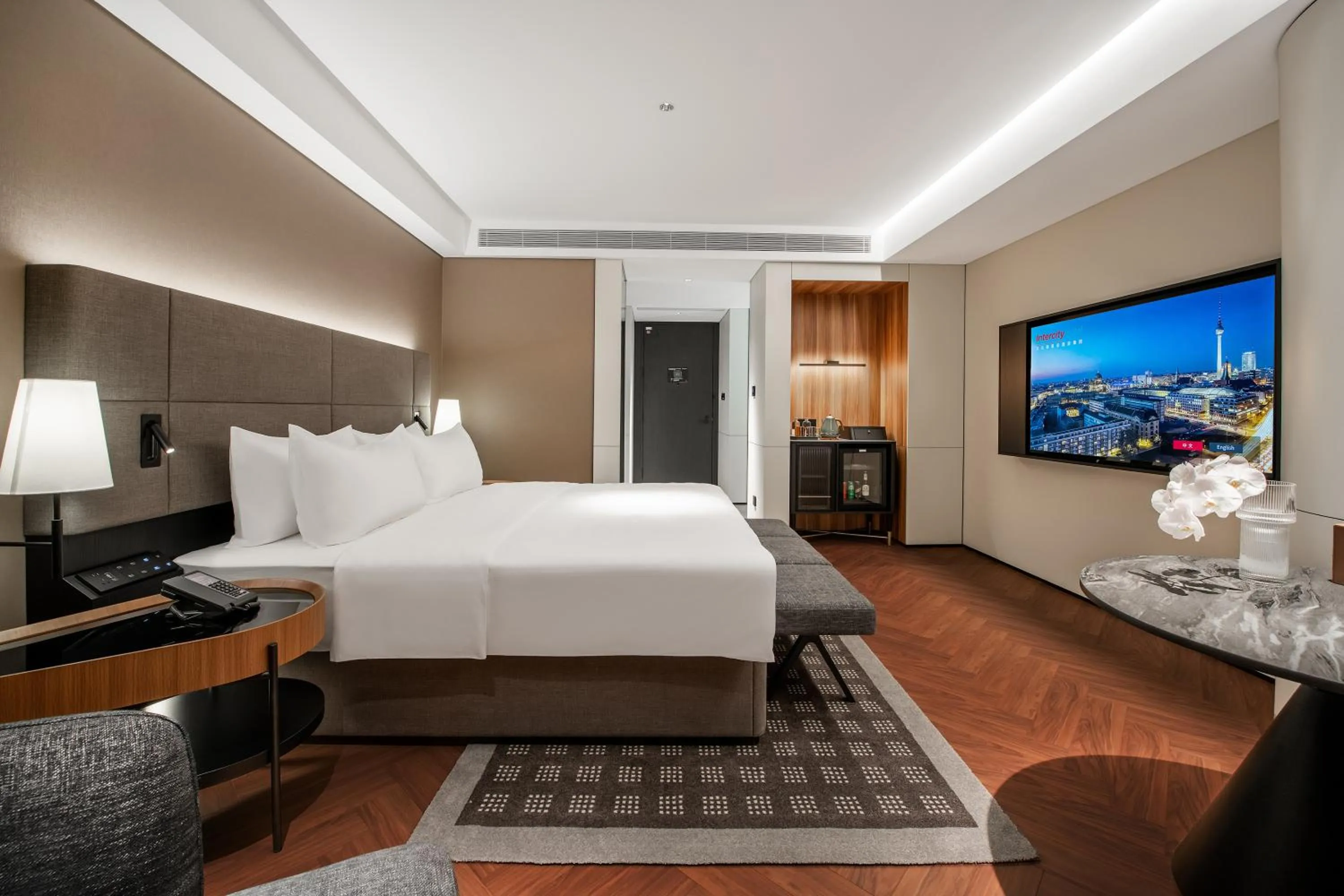 Photo of the whole room in Intercity Hotel Futian Bin He Zhongzhou Bay