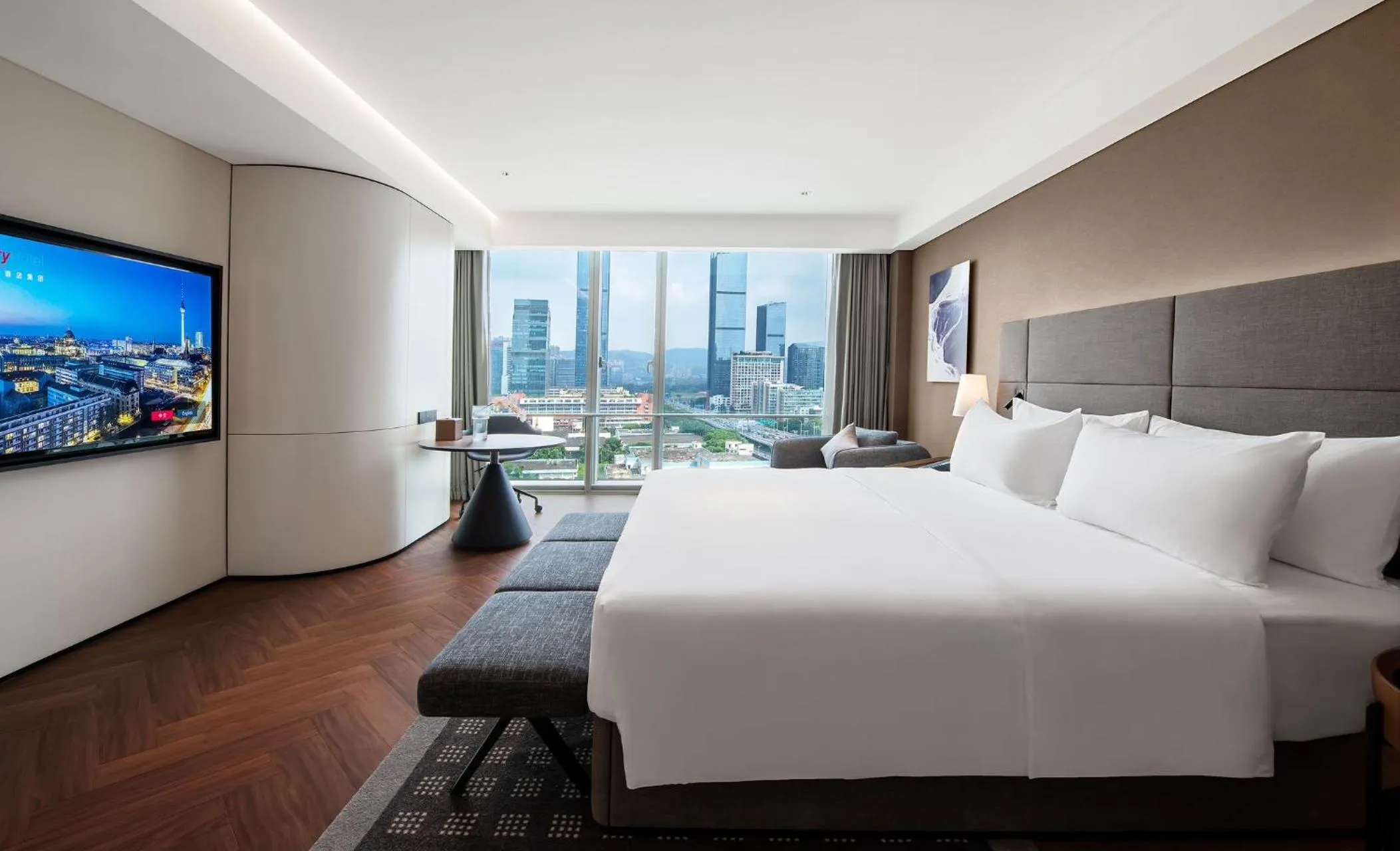 View (from property/room) in Intercity Hotel Futian Bin He Zhongzhou Bay