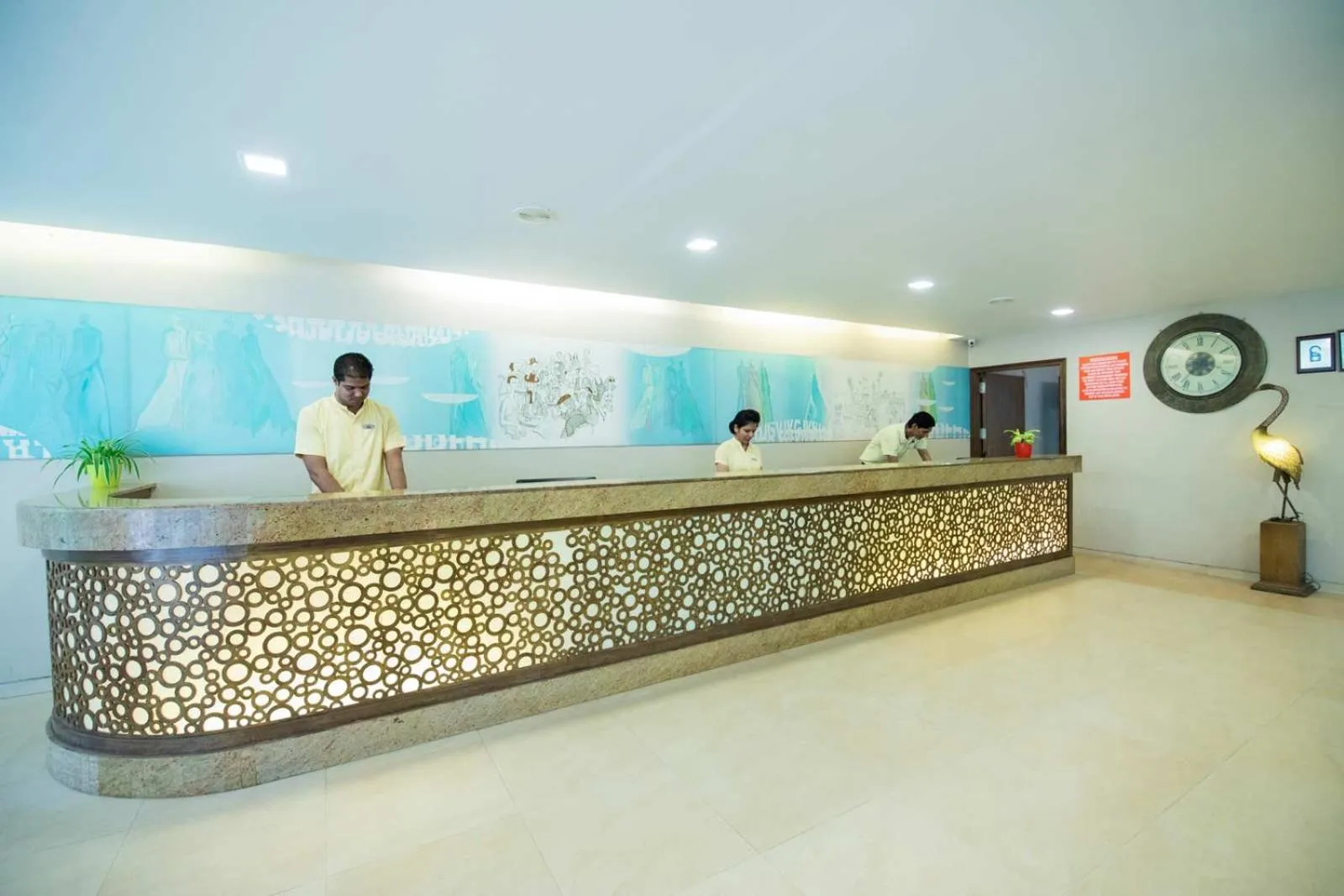 Lobby or reception in Neelam the Glitz