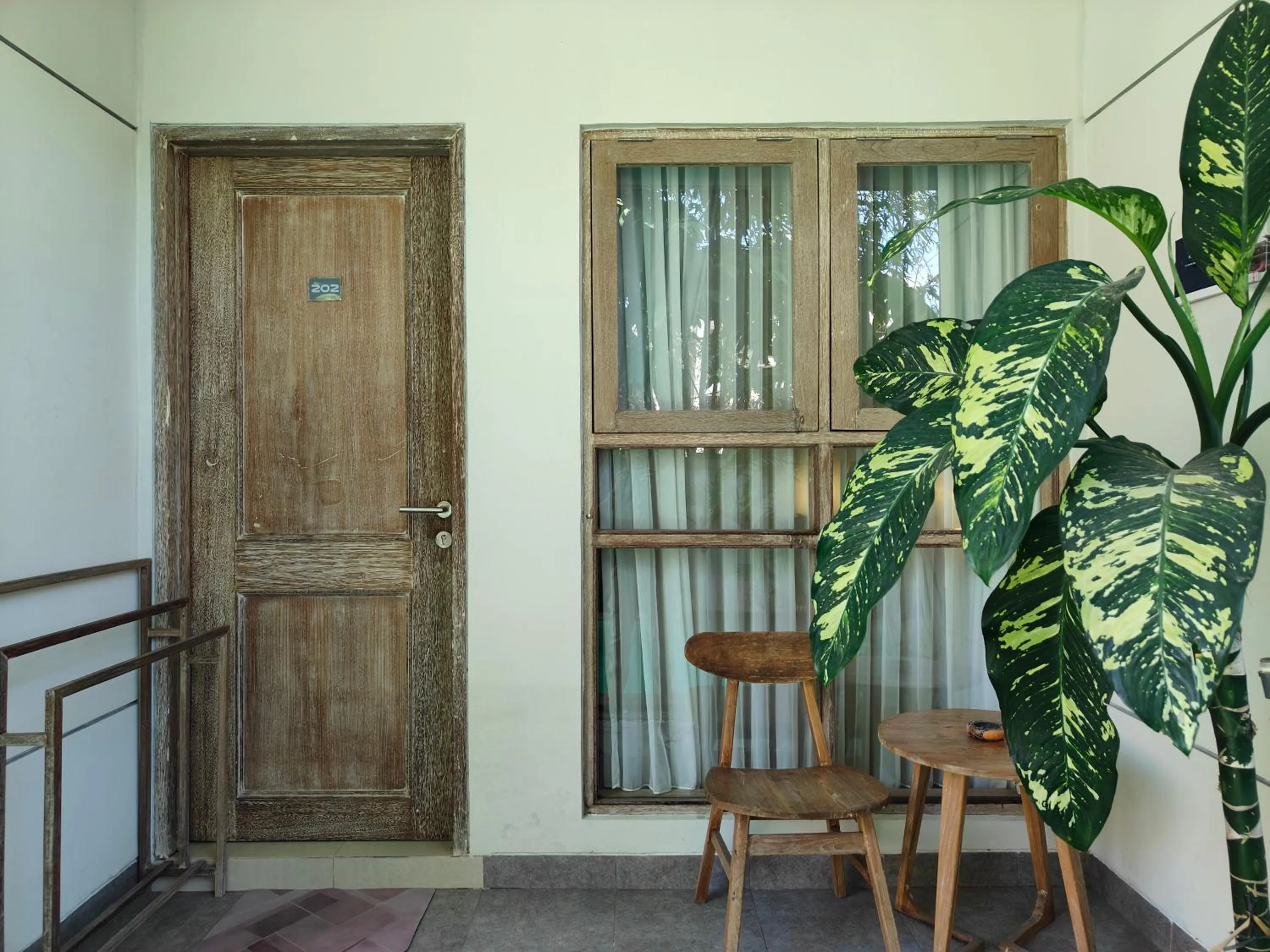 Balcony/Terrace in Manuver Surf And Stay Uluwatu Bali