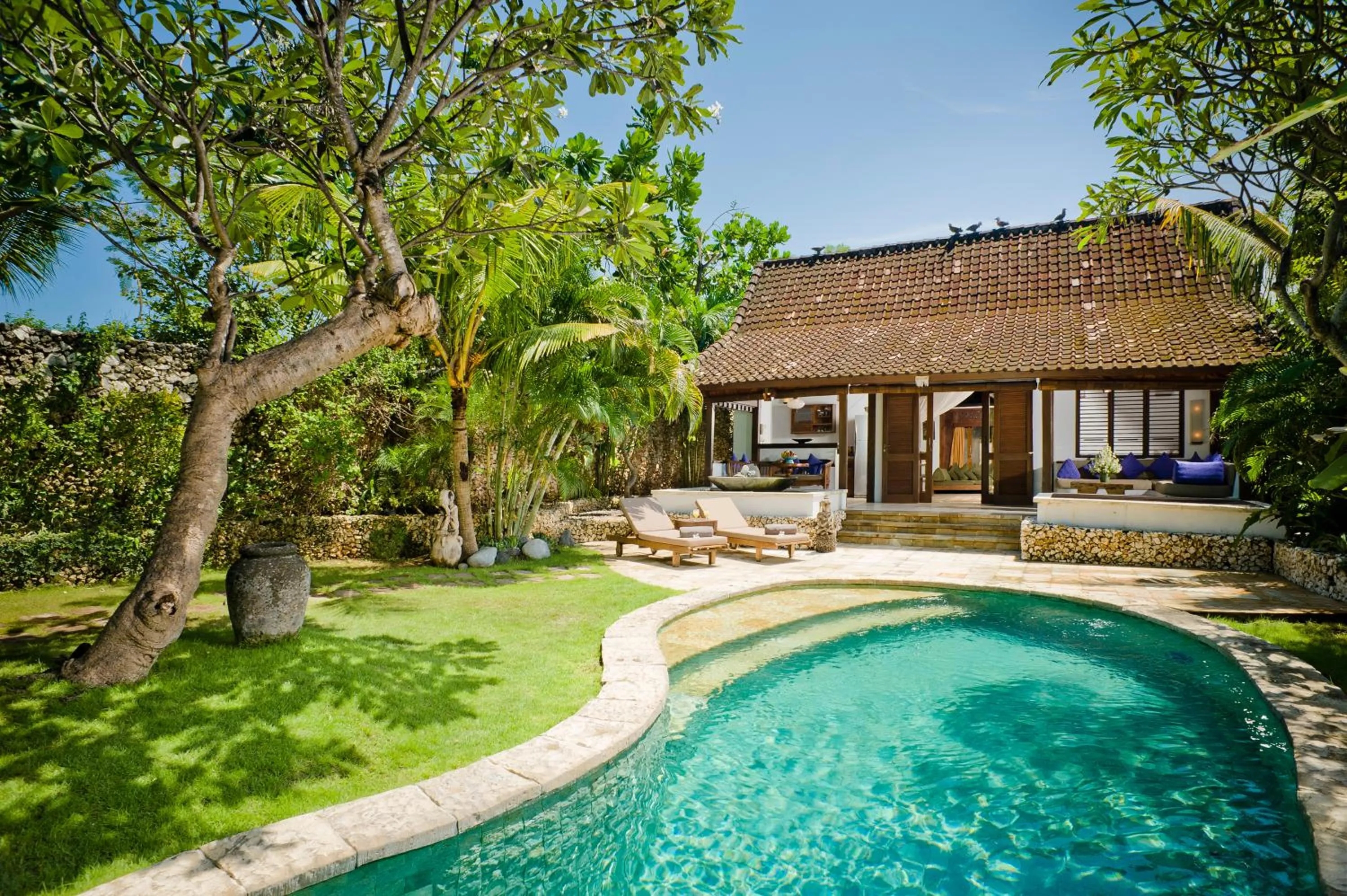 Property building in Villa Kubu Seminyak