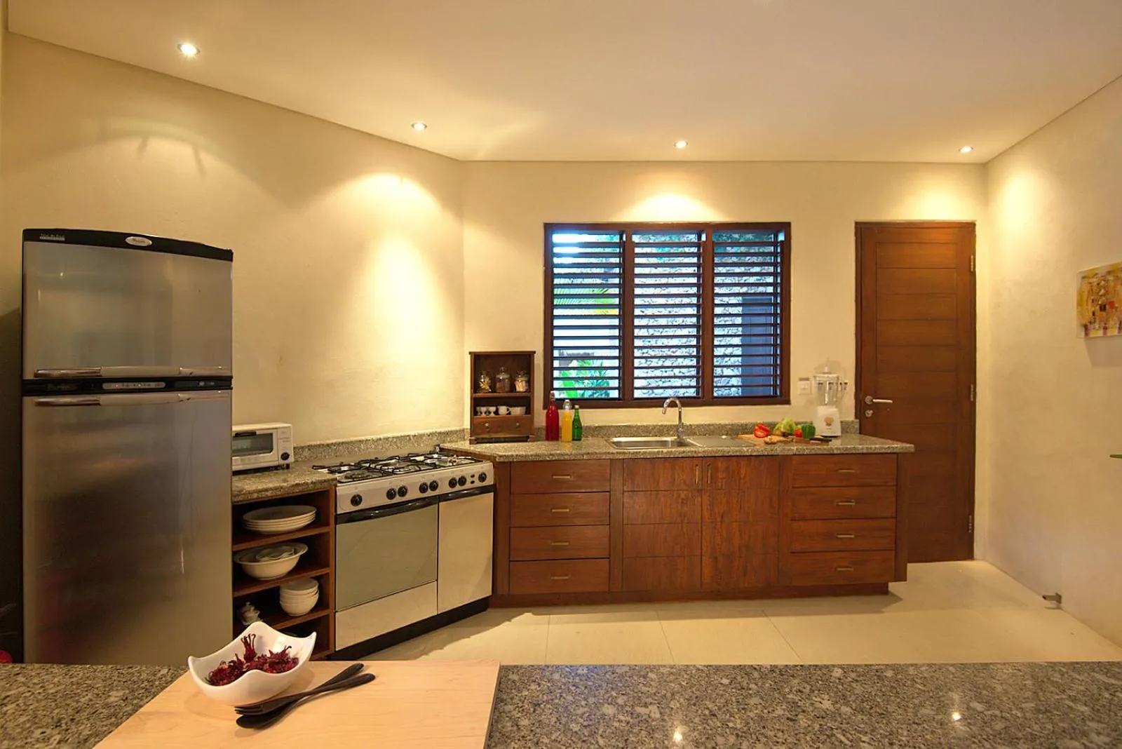 Kitchen or kitchenette in Villa Kubu Seminyak