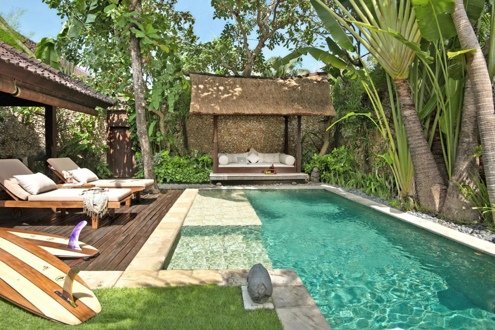 Property building in Villa Kubu Seminyak
